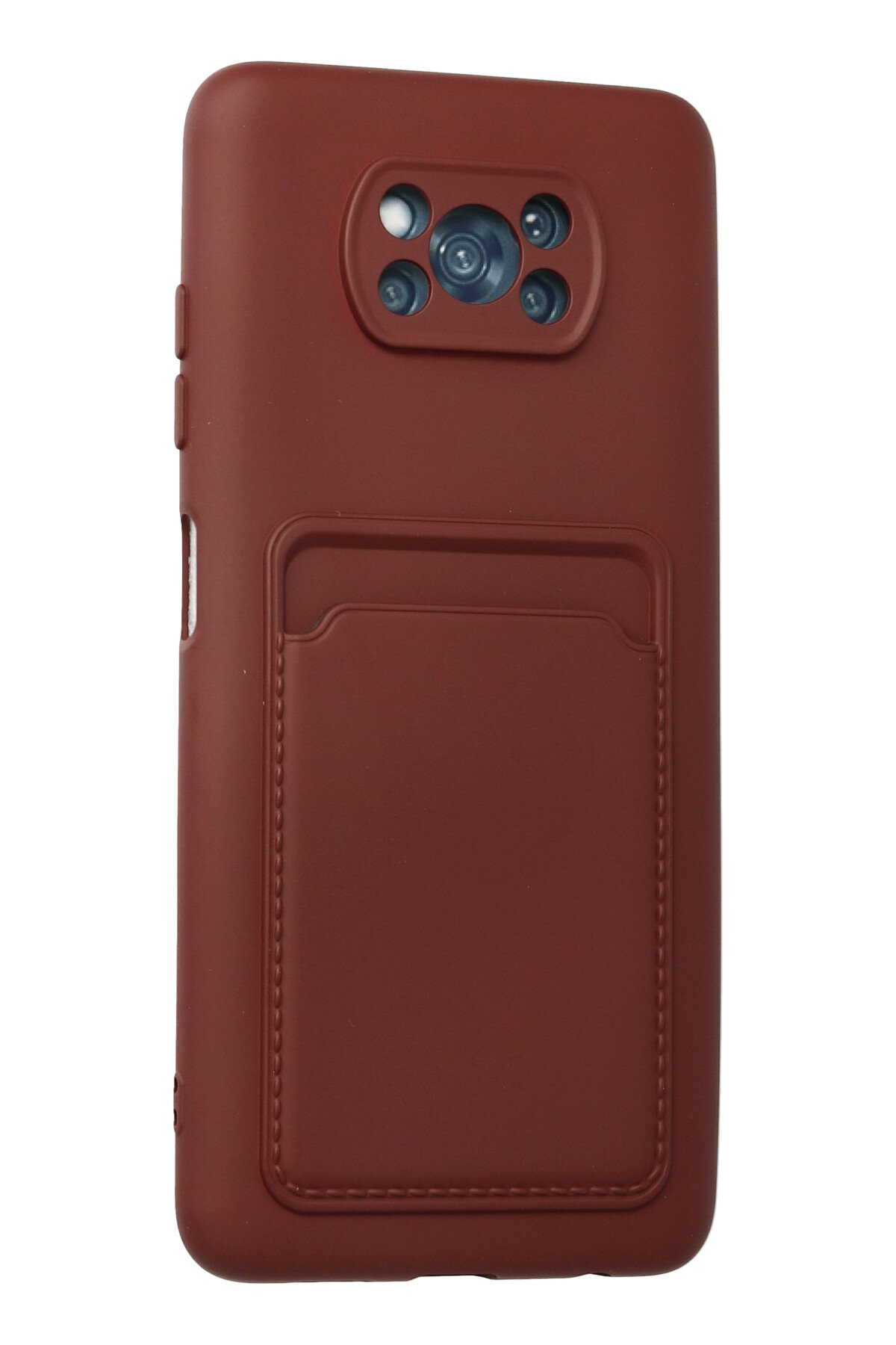 Newface Xiaomi Pocophone X3 Pro Kılıf Platin Kamera Koruma Silikon - Yeşil