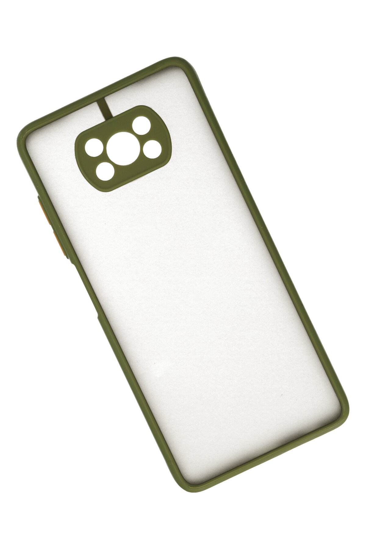 Newface Xiaomi Pocophone X3 Pro Kılıf Palm Buzlu Kamera Sürgülü Silikon - Lacivert