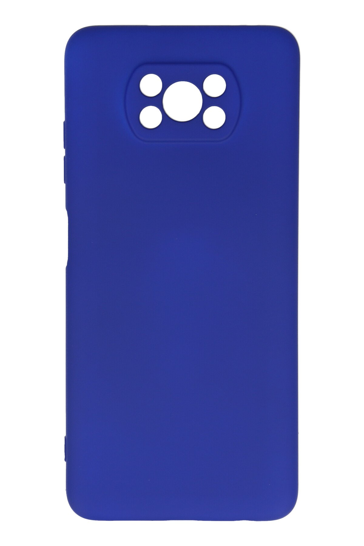 Newface Xiaomi Pocophone X3 Kılıf Platin Silikon - Mavi