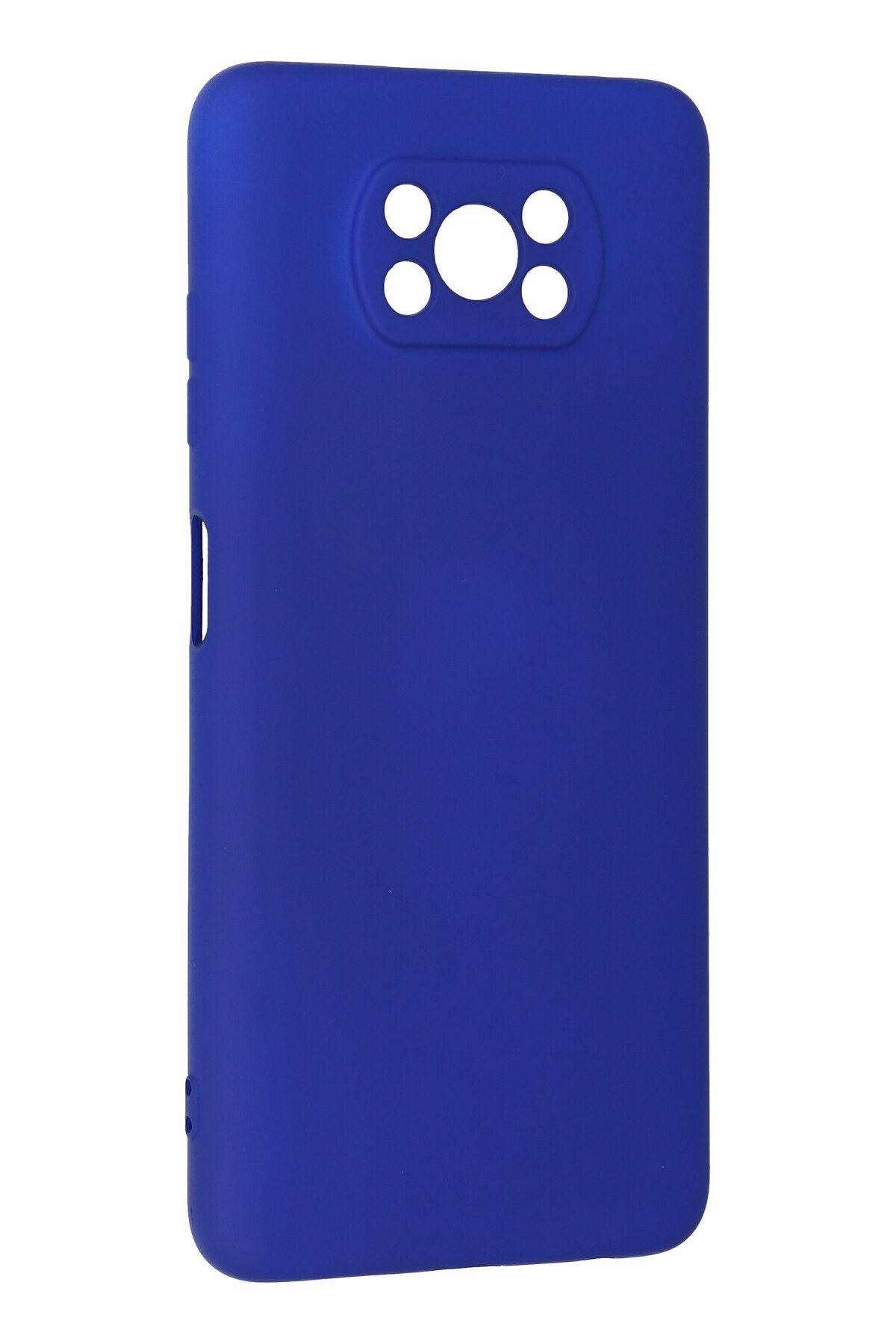 Newface Xiaomi Pocophone X3 Kılıf Platin Silikon - Mavi