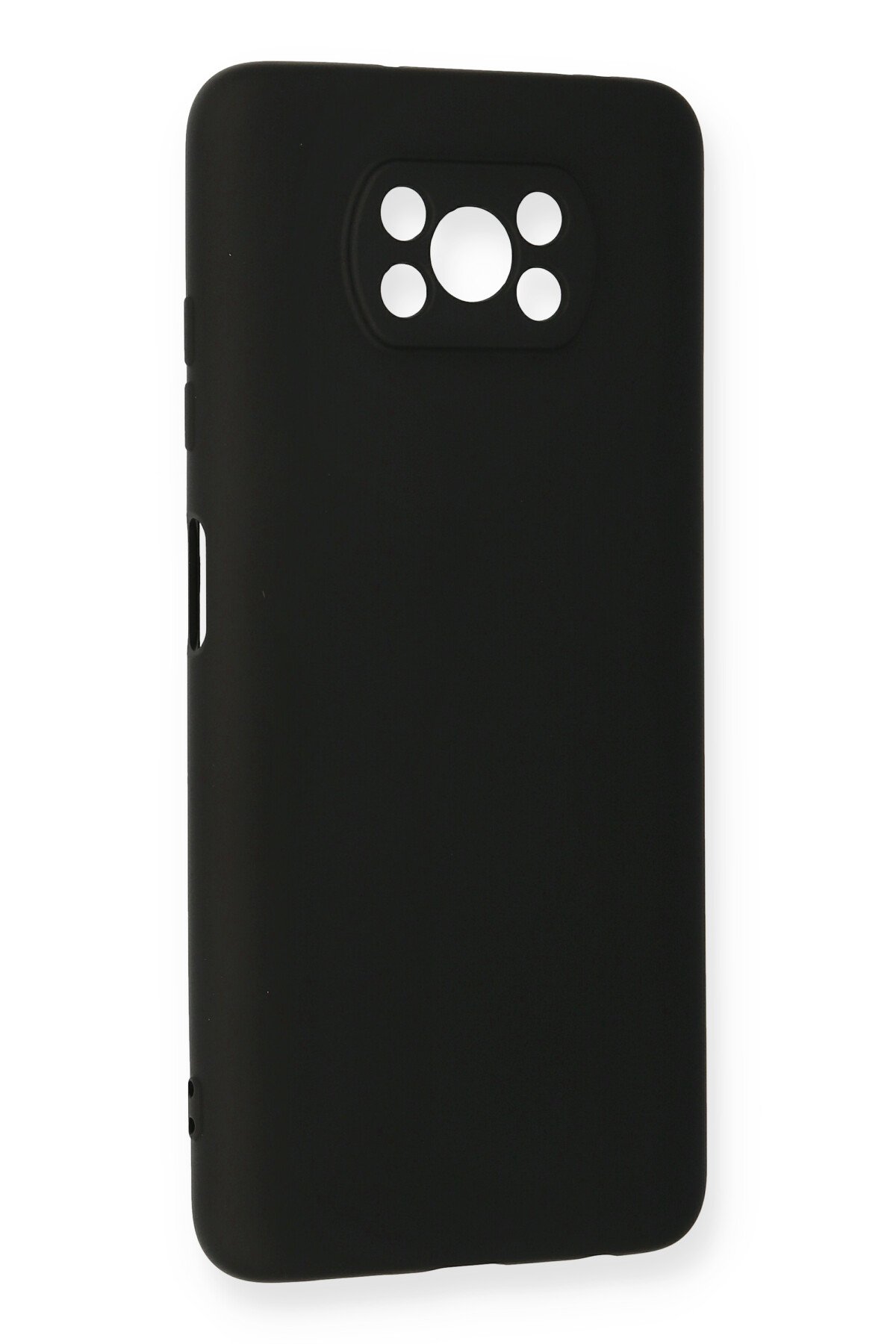 Newface Xiaomi Pocophone X3 Kılıf Razer Lensli Silikon - Mor