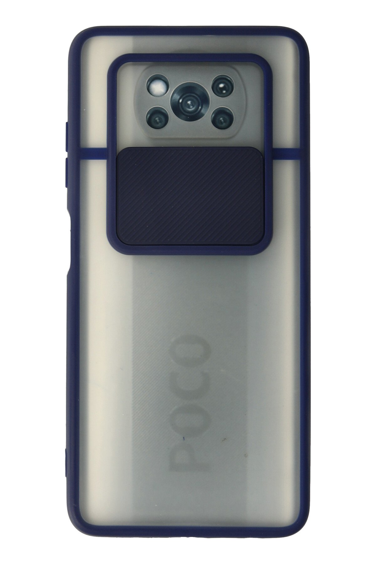 Newface Xiaomi Pocophone X3 Kılıf Nano içi Kadife Silikon - Kırmızı