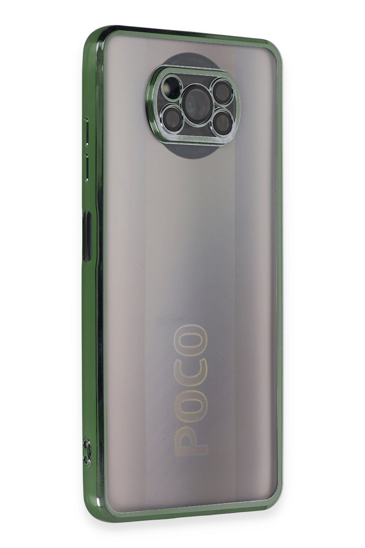 Newface Xiaomi Pocophone X3 Kılıf Nano içi Kadife Silikon - Mavi