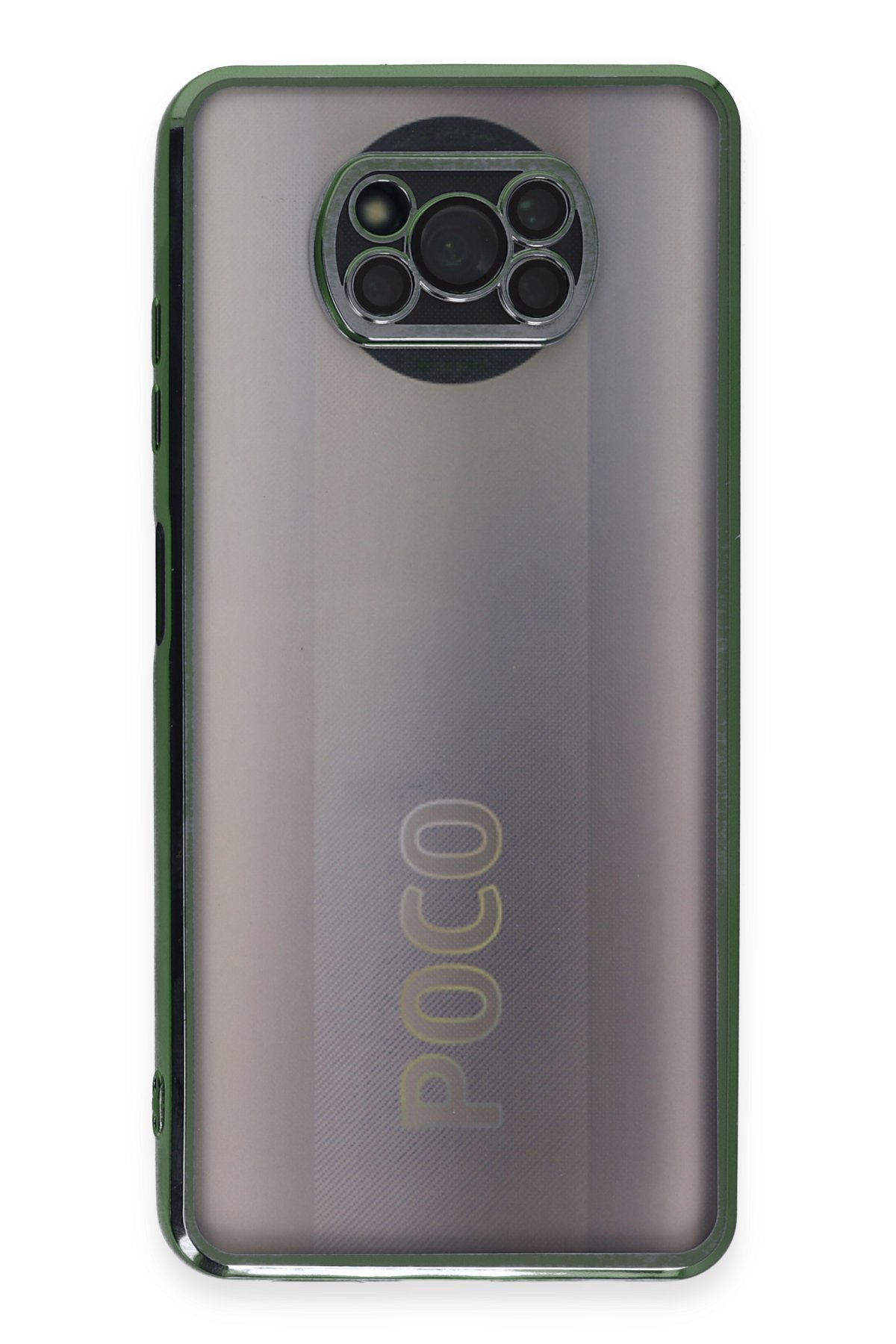 Newface Xiaomi Pocophone X3 Kılıf Nano içi Kadife Silikon - Mavi