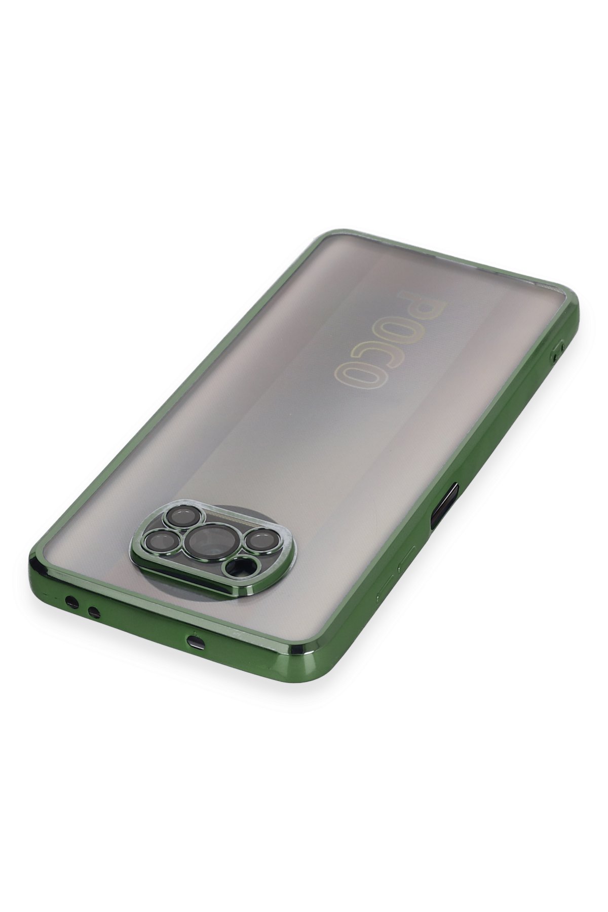 Newface Xiaomi Pocophone X3 Kılıf Nano içi Kadife Silikon - Mavi