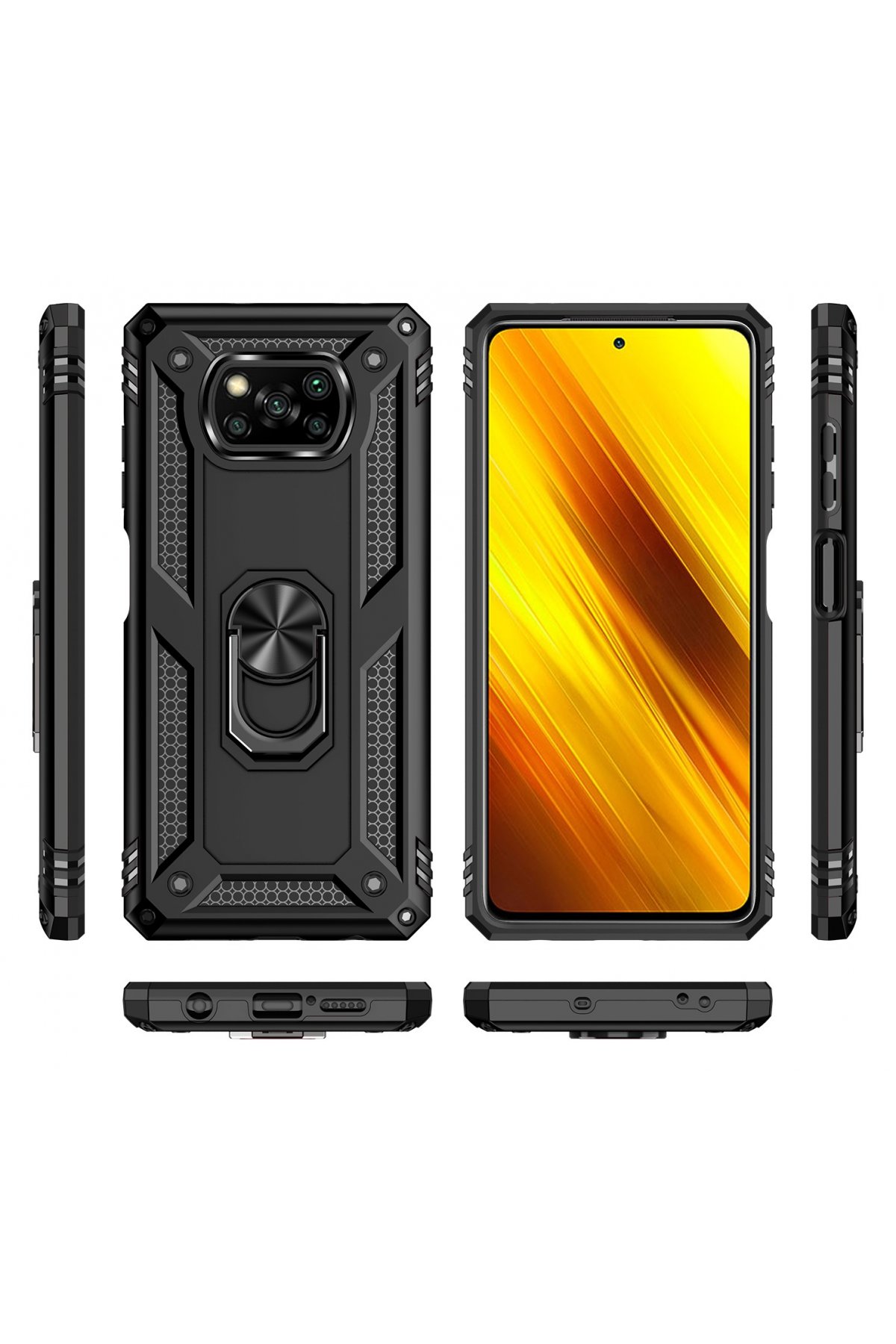 Newface Xiaomi Pocophone X3 Pro Kılıf Montreal Silikon Kapak - Turkuaz