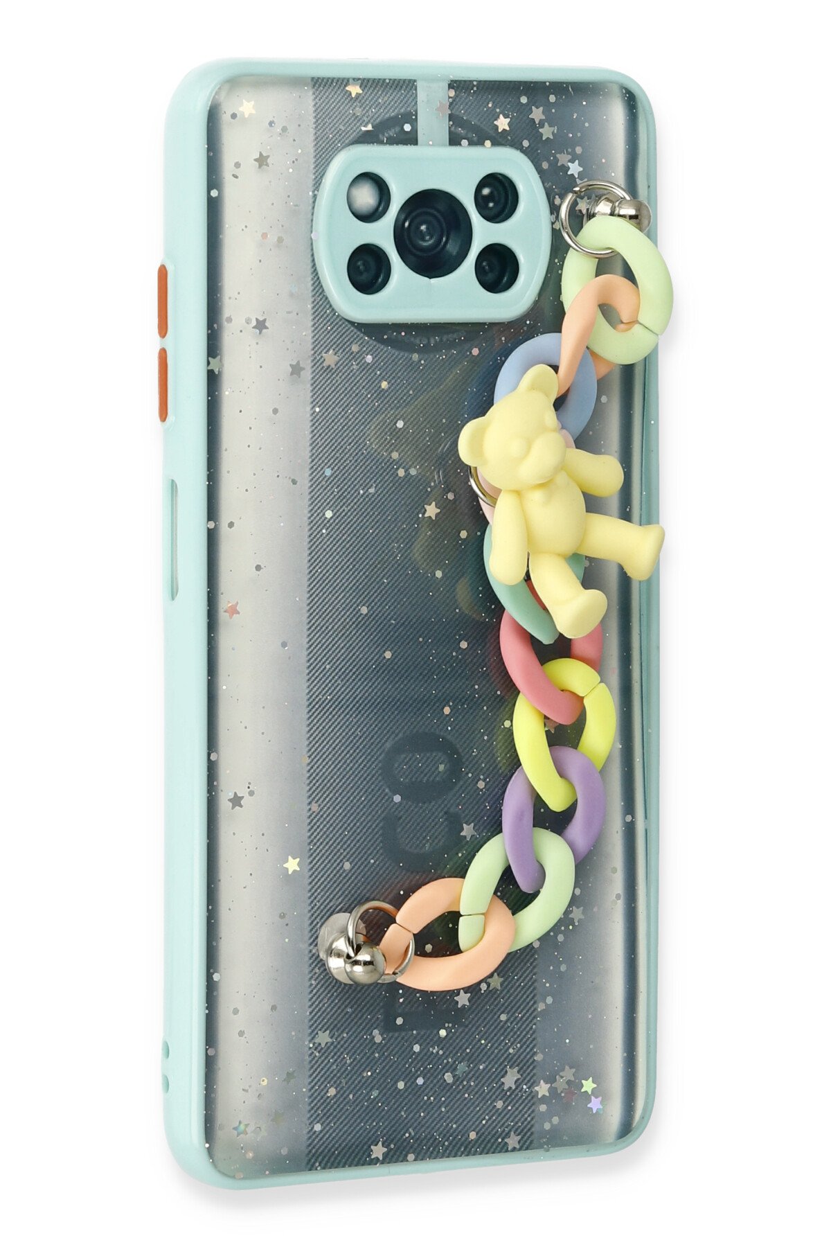 Newface Xiaomi Pocophone X3 Pro Kılıf Zegna Yüzüklü Silikon Kapak - Rose