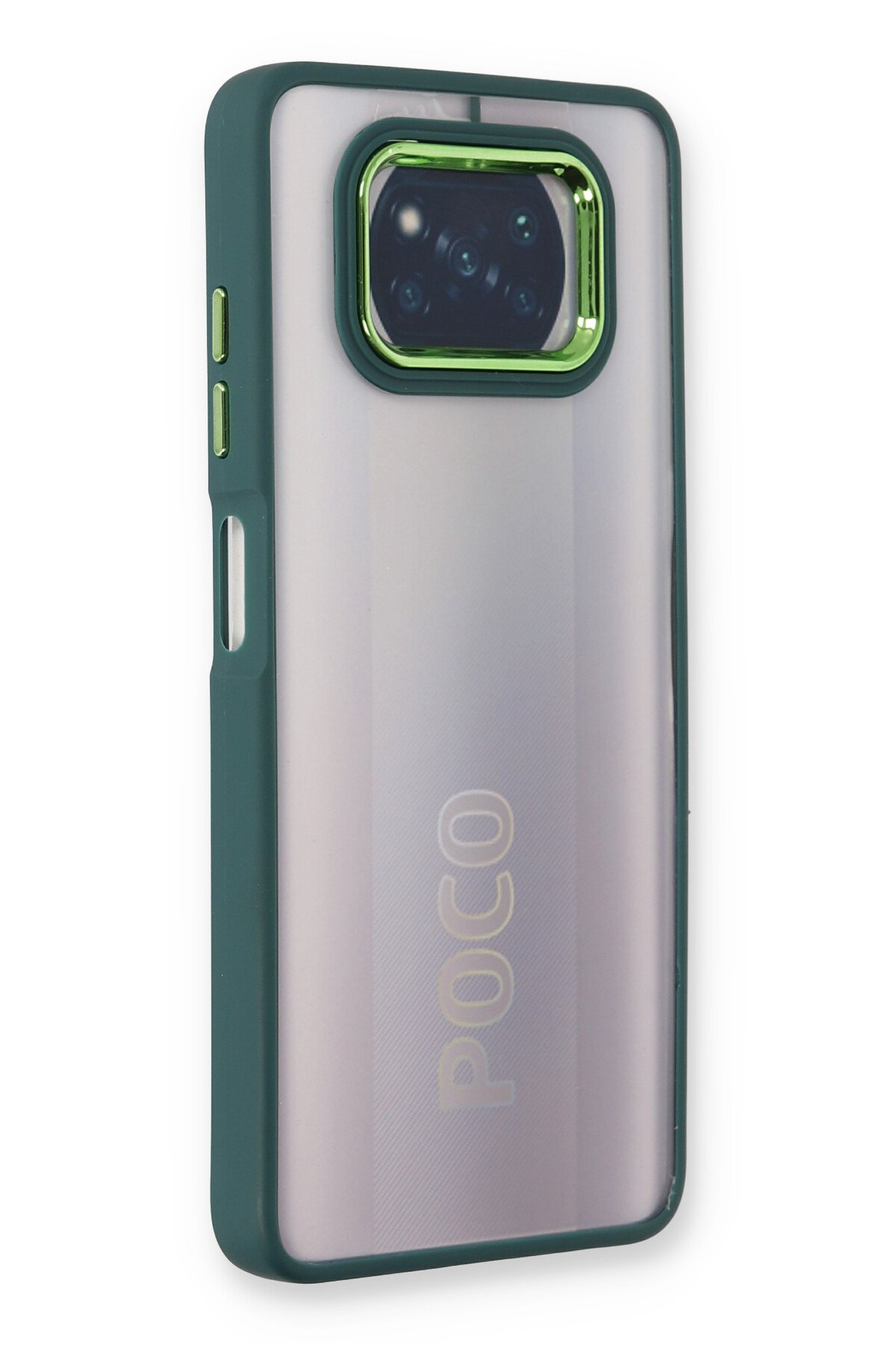 Newface Xiaomi Pocophone X3 Pro Kılıf Kelvin Kartvizitli Silikon - Bordo