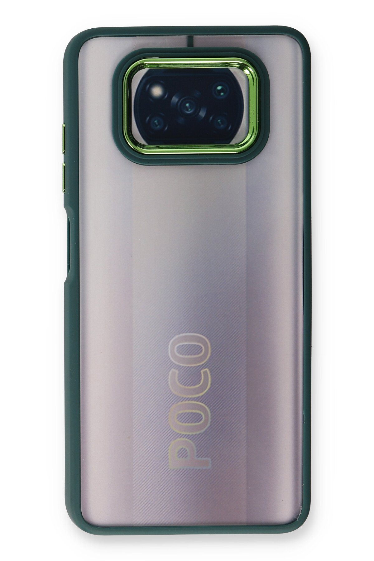 Newface Xiaomi Pocophone X3 Pro Kılıf Kelvin Kartvizitli Silikon - Bordo