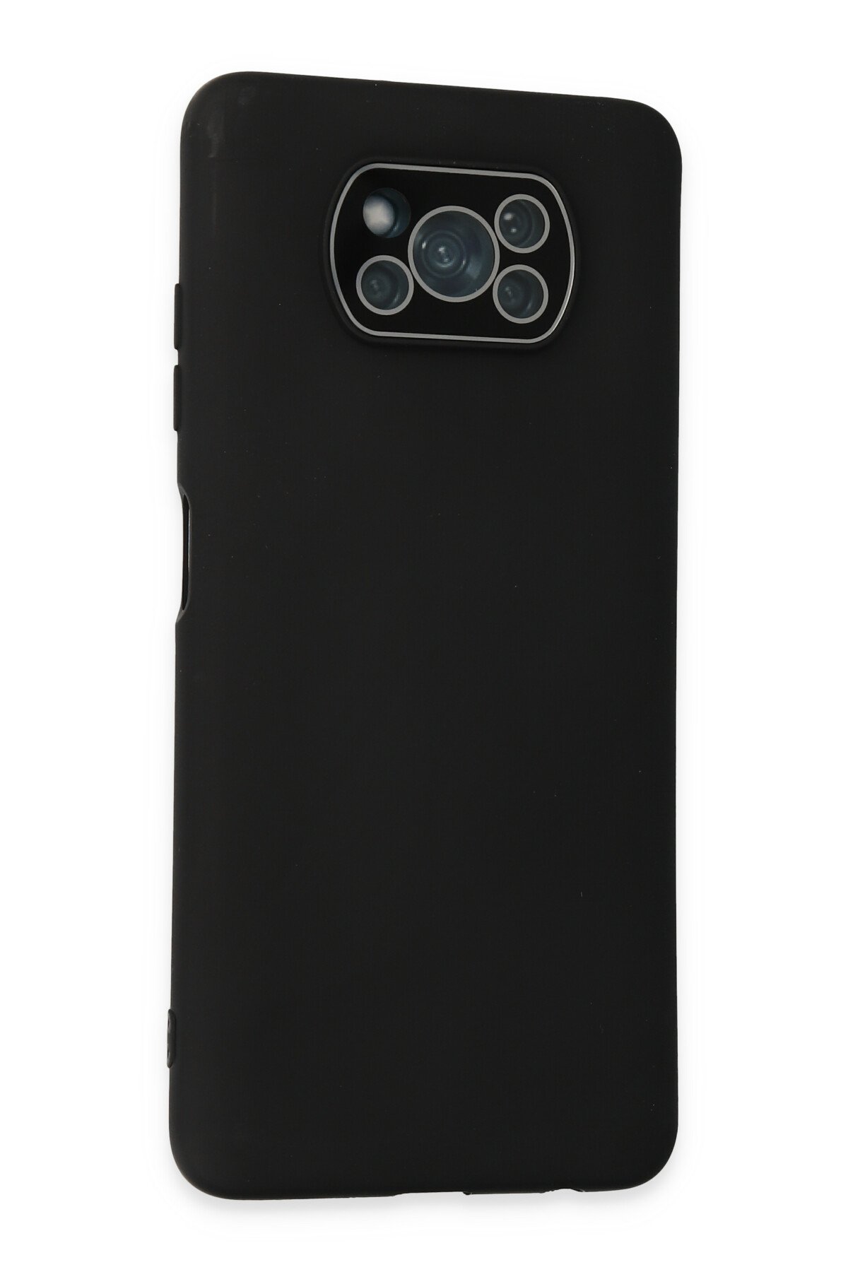 Newface Xiaomi Pocophone X3 Pro Kılıf Razer Lensli Silikon - Gold