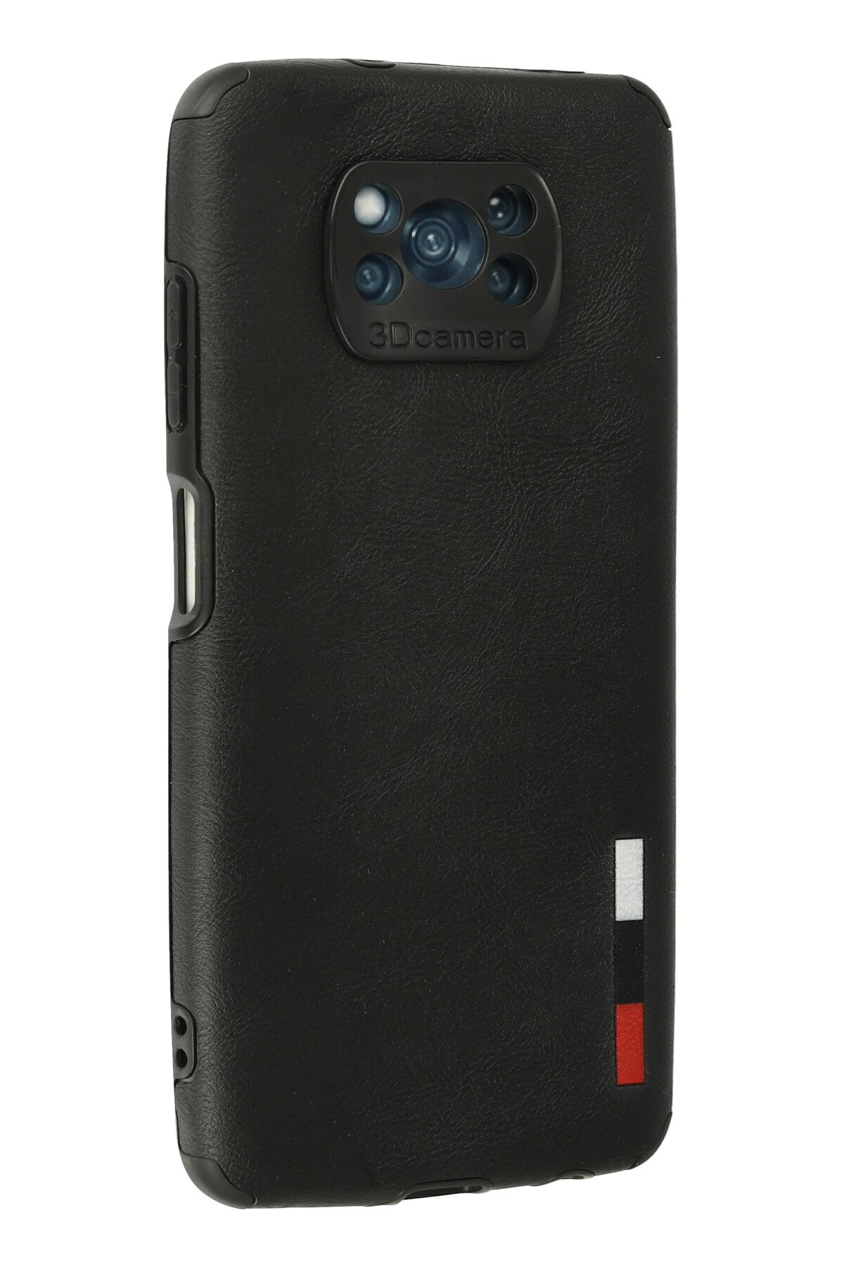 Newface Xiaomi Pocophone X3 Pro Kılıf Palm Buzlu Kamera Sürgülü Silikon - Kırmızı