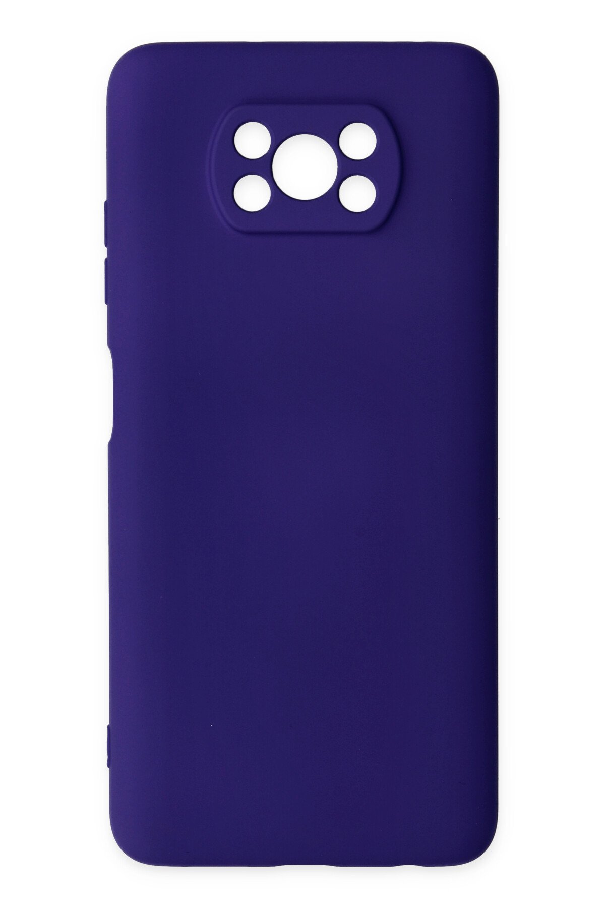 Newface Xiaomi Pocophone X3 Pro Kılıf Palm Buzlu Kamera Sürgülü Silikon - Kırmızı