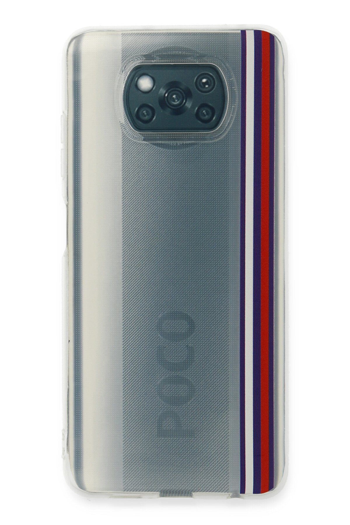 Newface Xiaomi Pocophone X3 Pro Kılıf Palm Buzlu Kamera Sürgülü Silikon - Pembe