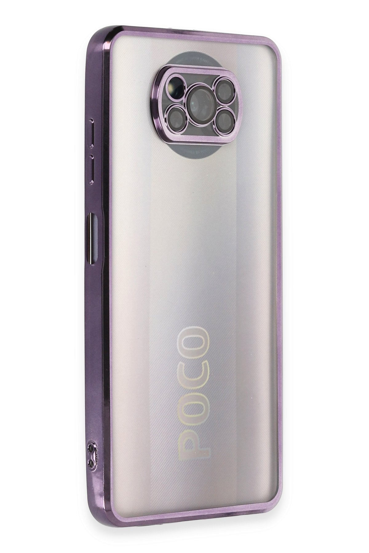 Newface Xiaomi Pocophone X3 Pro Kılıf Nano içi Kadife Silikon - Mavi