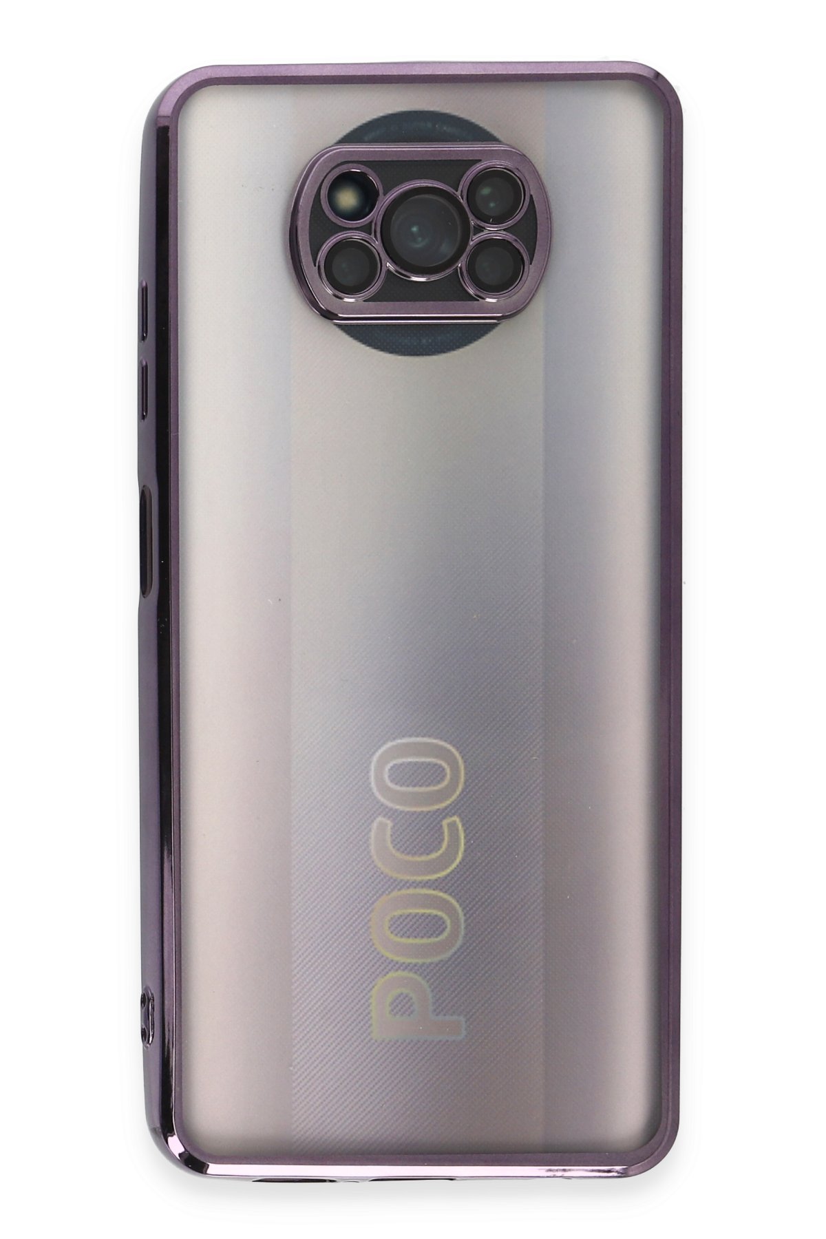 Newface Xiaomi Pocophone X3 Pro Kılıf Nano içi Kadife Silikon - Mavi