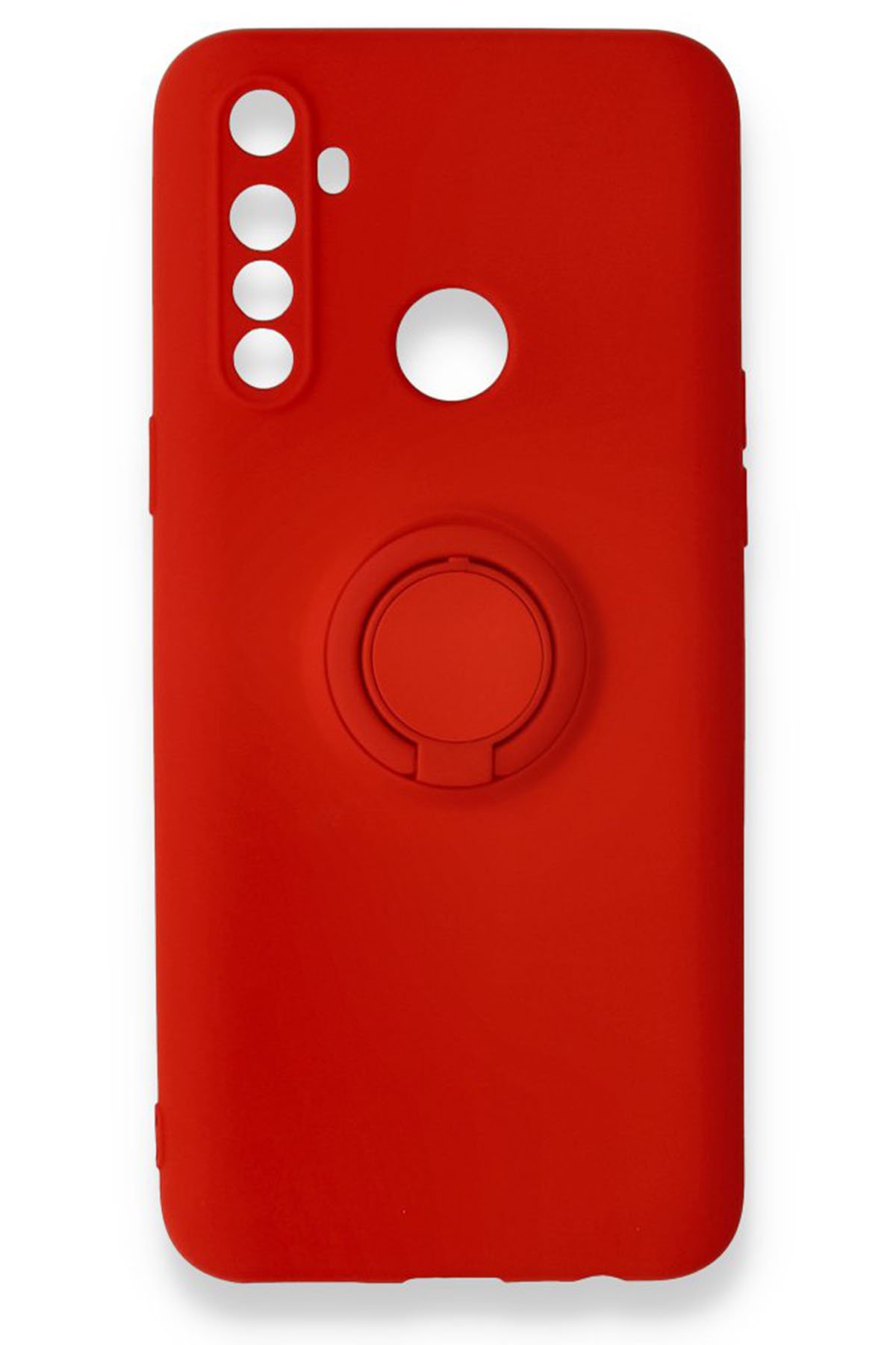 Newface Realme C3 Kılıf Trend S Plus Kapaklı Kılıf - Kırmızı