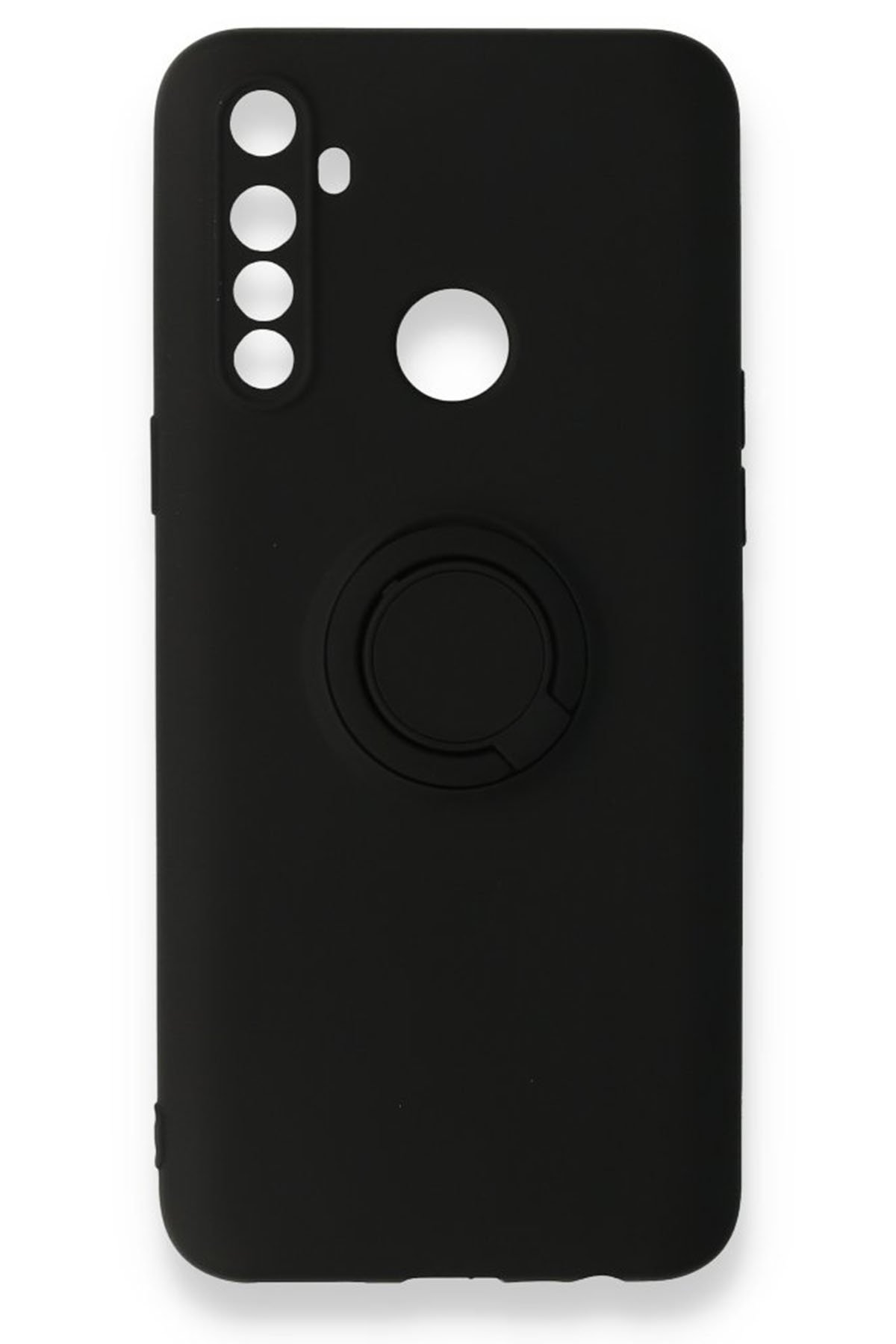 Newface Realme C3 Kılıf Montreal Silikon Kapak - Siyah