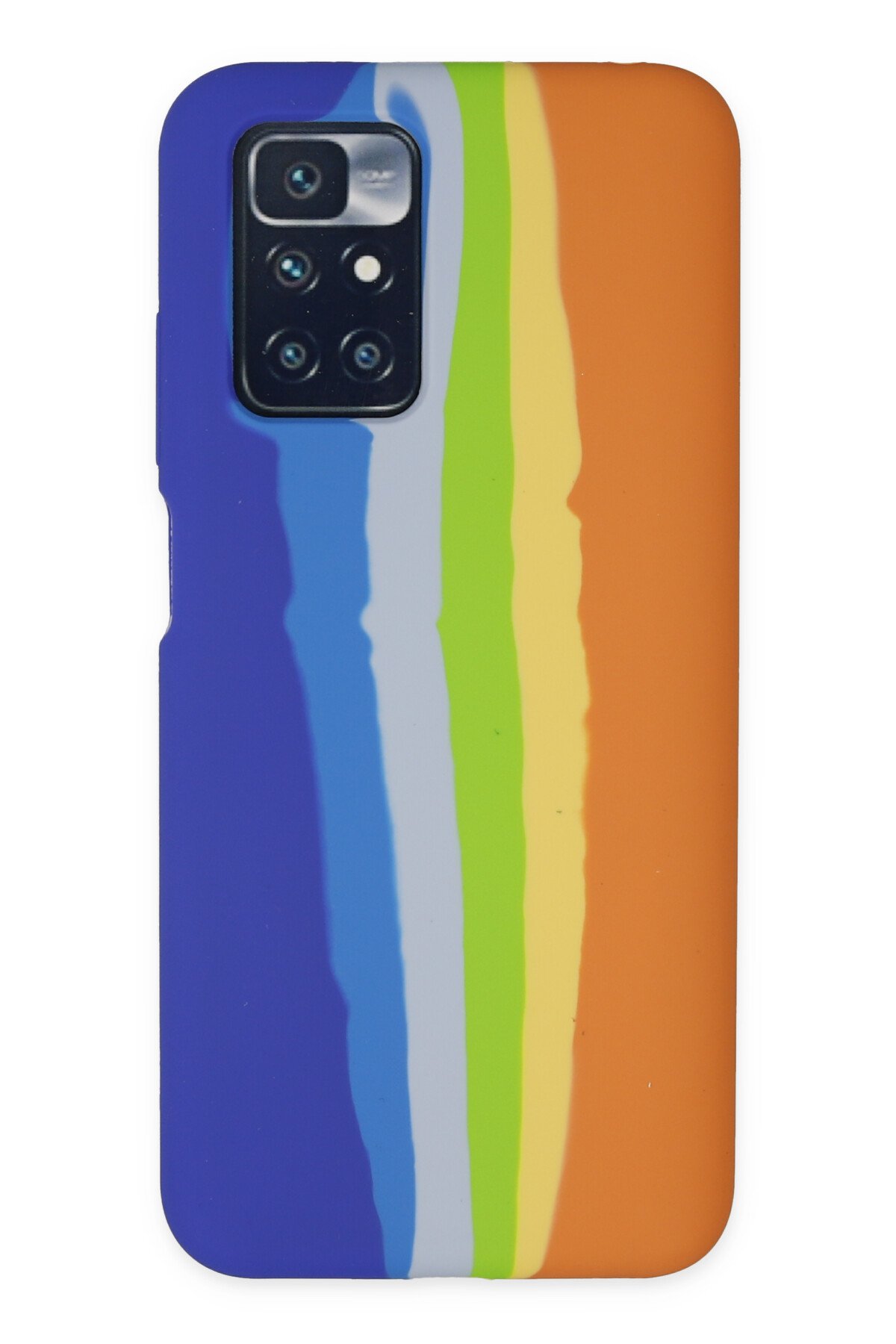 Newface Xiaomi Redmi 10 2022 Kılıf Volet Silikon - Kırmızı