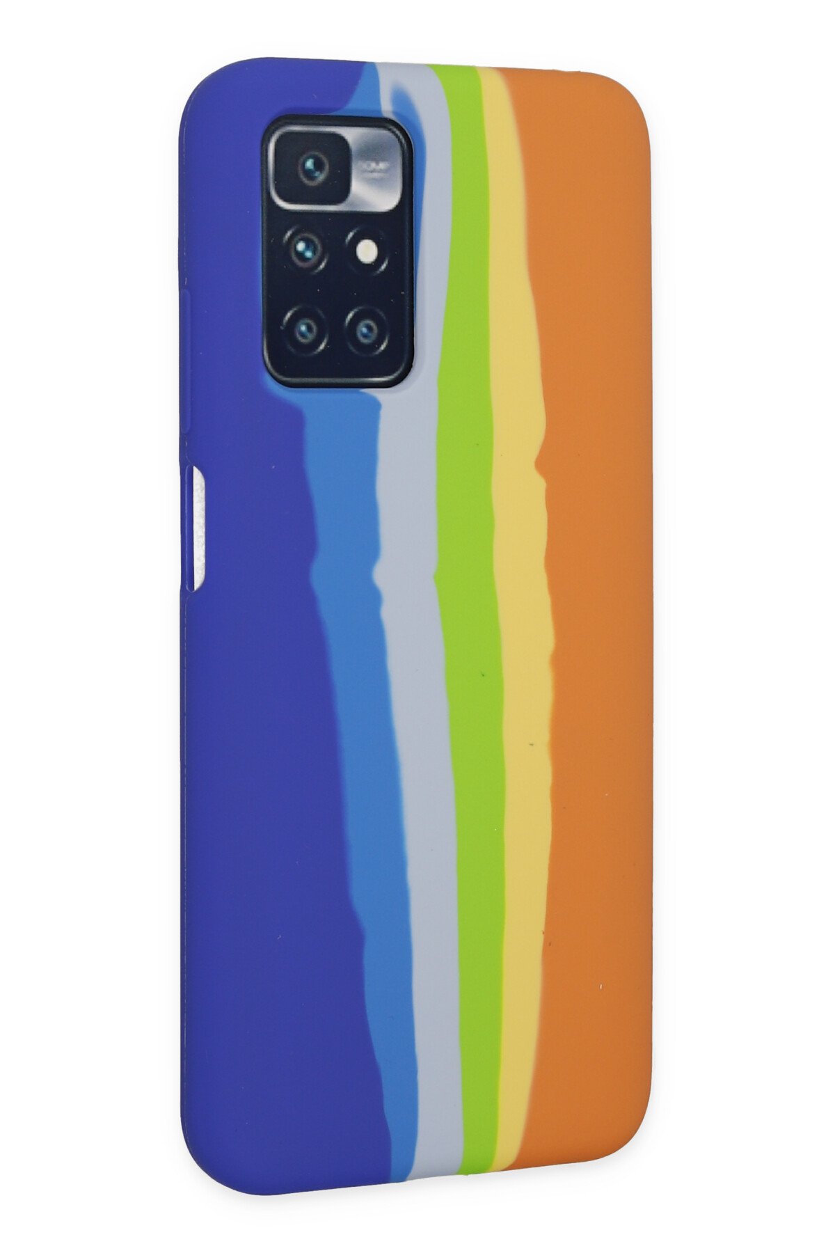 Newface Xiaomi Redmi 10 2022 Kılıf Volet Silikon - Kırmızı