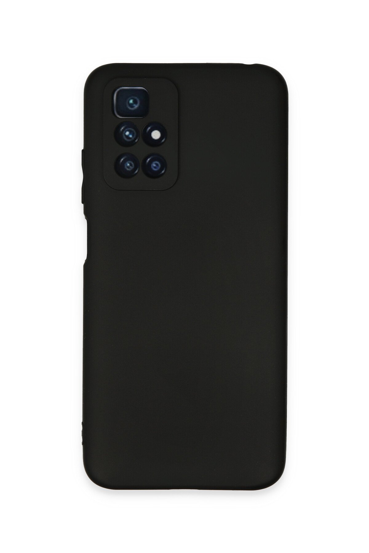 Newface Xiaomi Redmi 10 2022 Kılıf Mega Standlı Silikon - Siyah