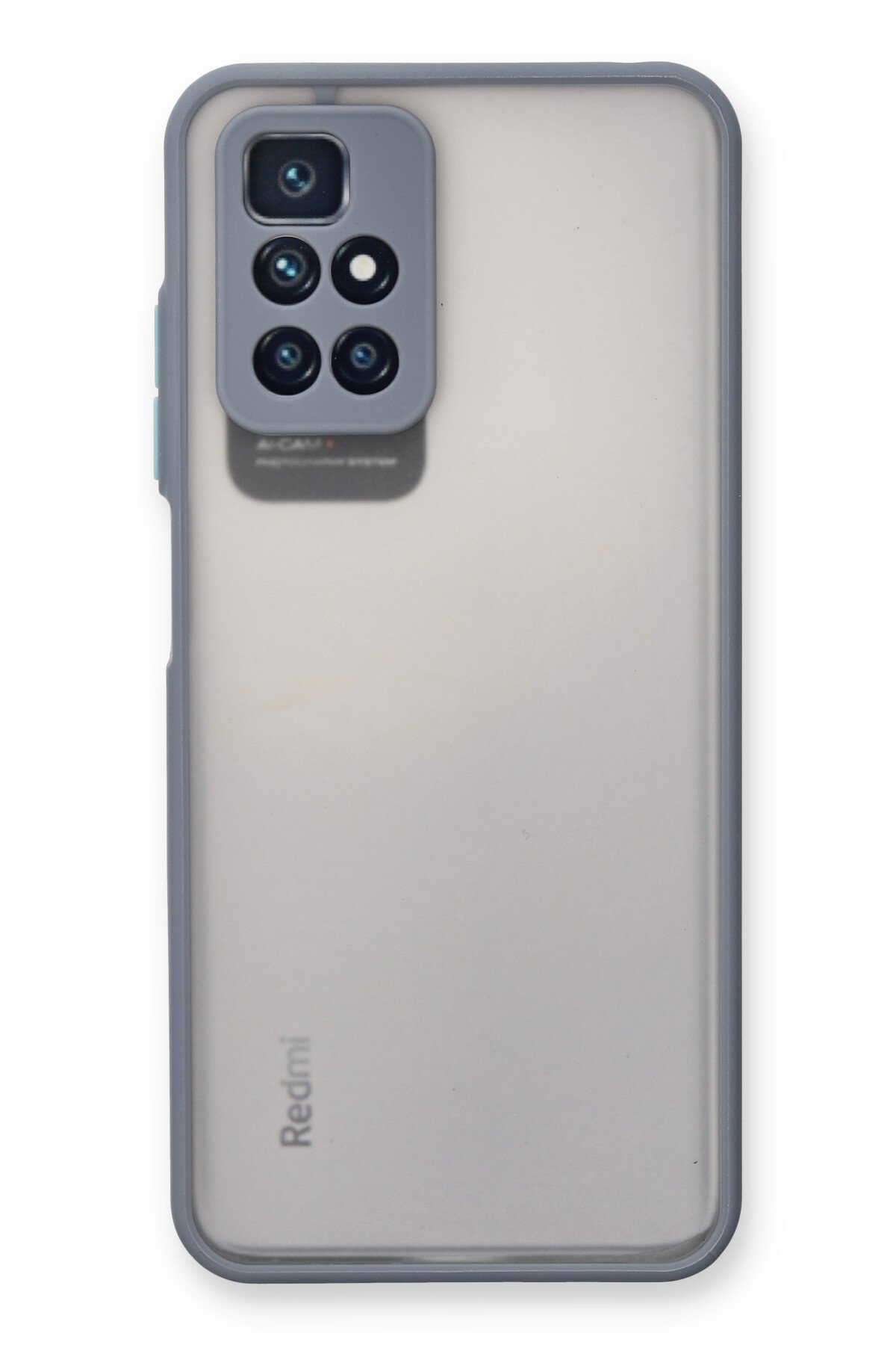 Newface Xiaomi Redmi 10 2022 Kılıf Nano içi Kadife Silikon - Pudra