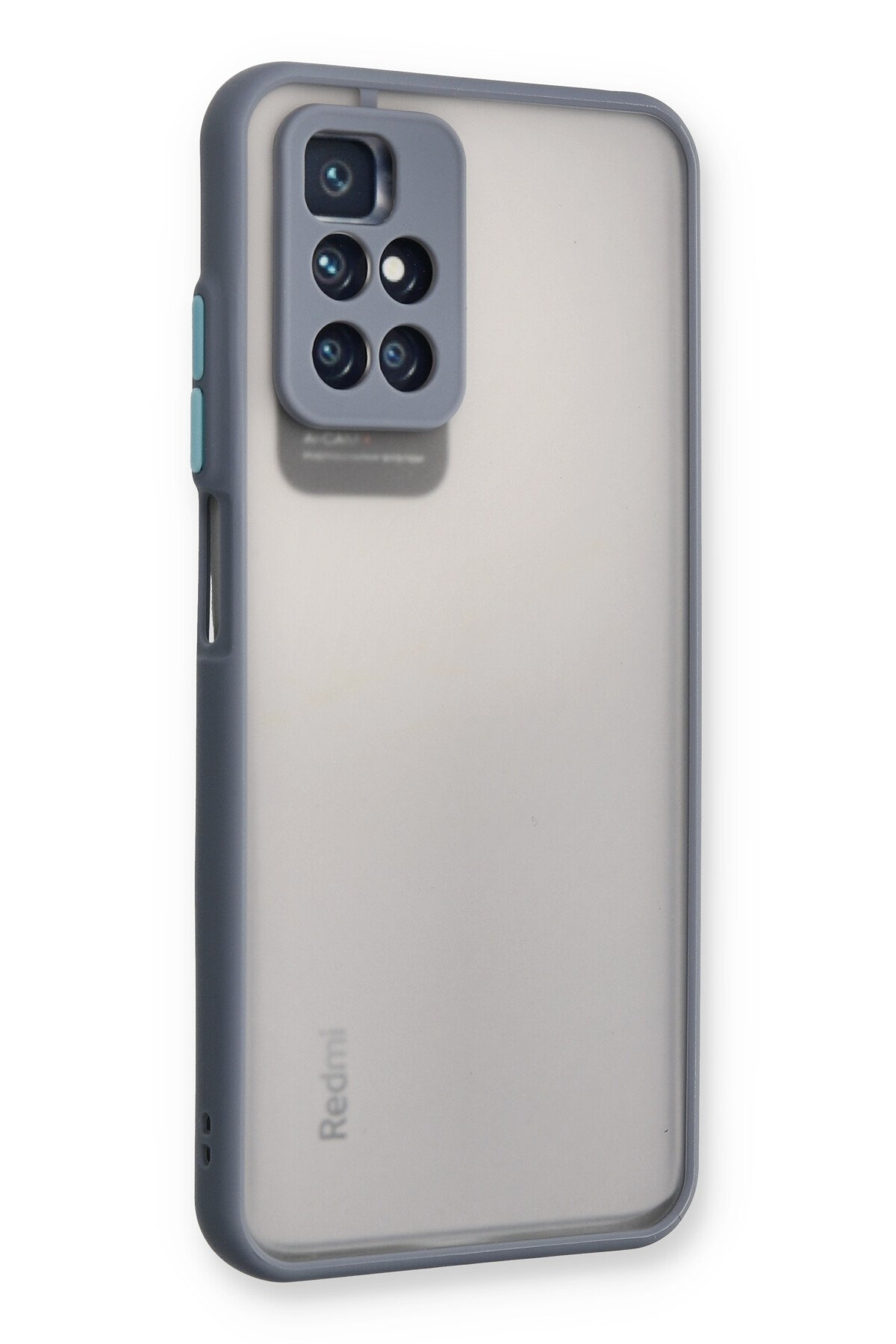 Newface Xiaomi Redmi 10 2022 Kılıf Nano içi Kadife Silikon - Pudra