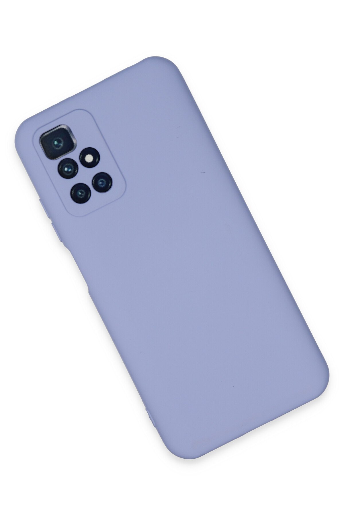 Newface Xiaomi Redmi 10 2022 Kılıf Zuma Kartvizitli Yüzüklü Silikon - Kırmızı