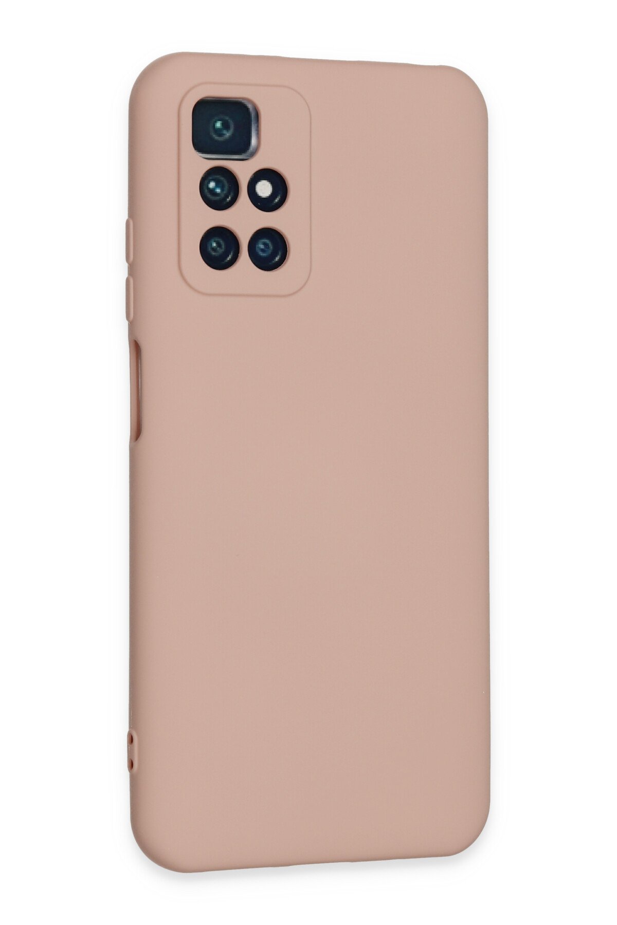 Newface Xiaomi Redmi 10 2022 Kılıf Pars Lens Yüzüklü Silikon - Yeşil