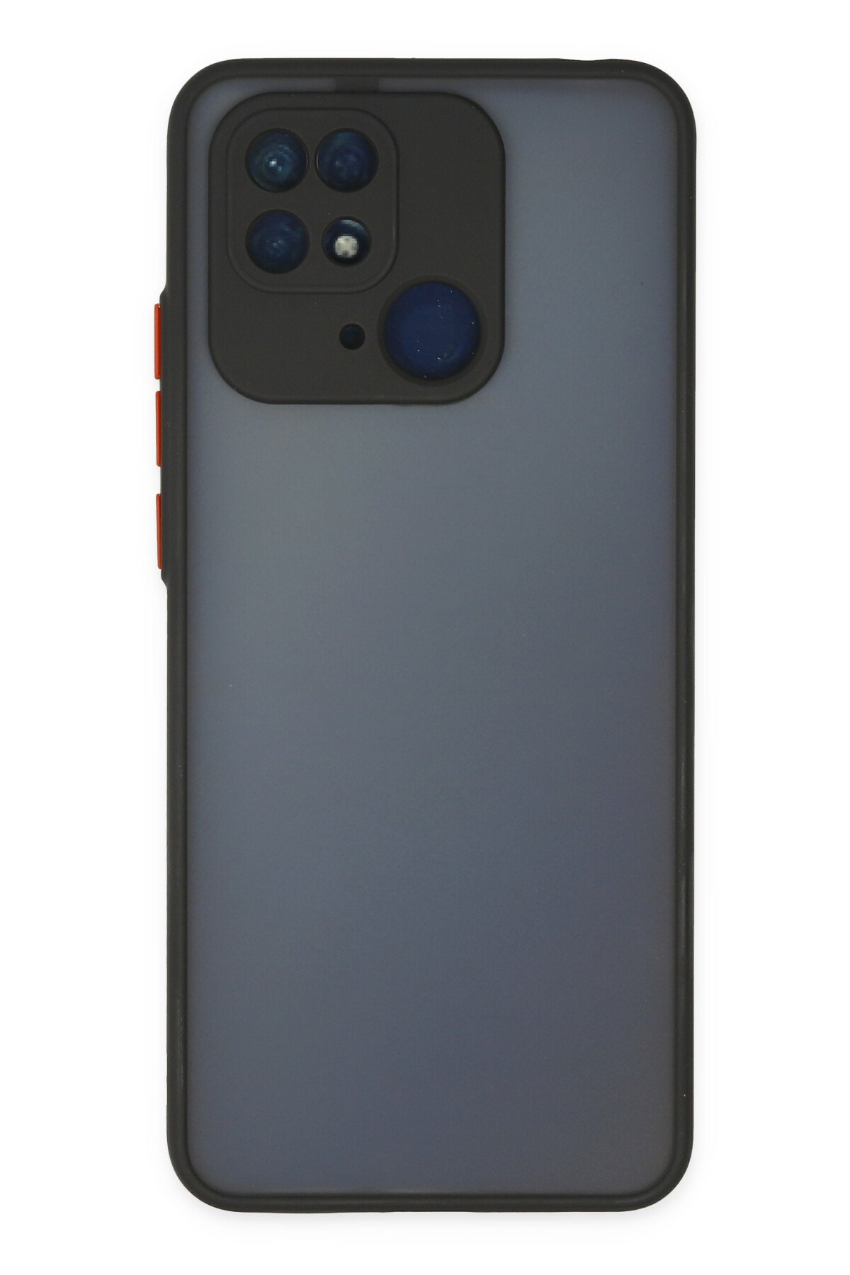 Newface Xiaomi Poco C40 Kılıf Nano içi Kadife Silikon - Lacivert