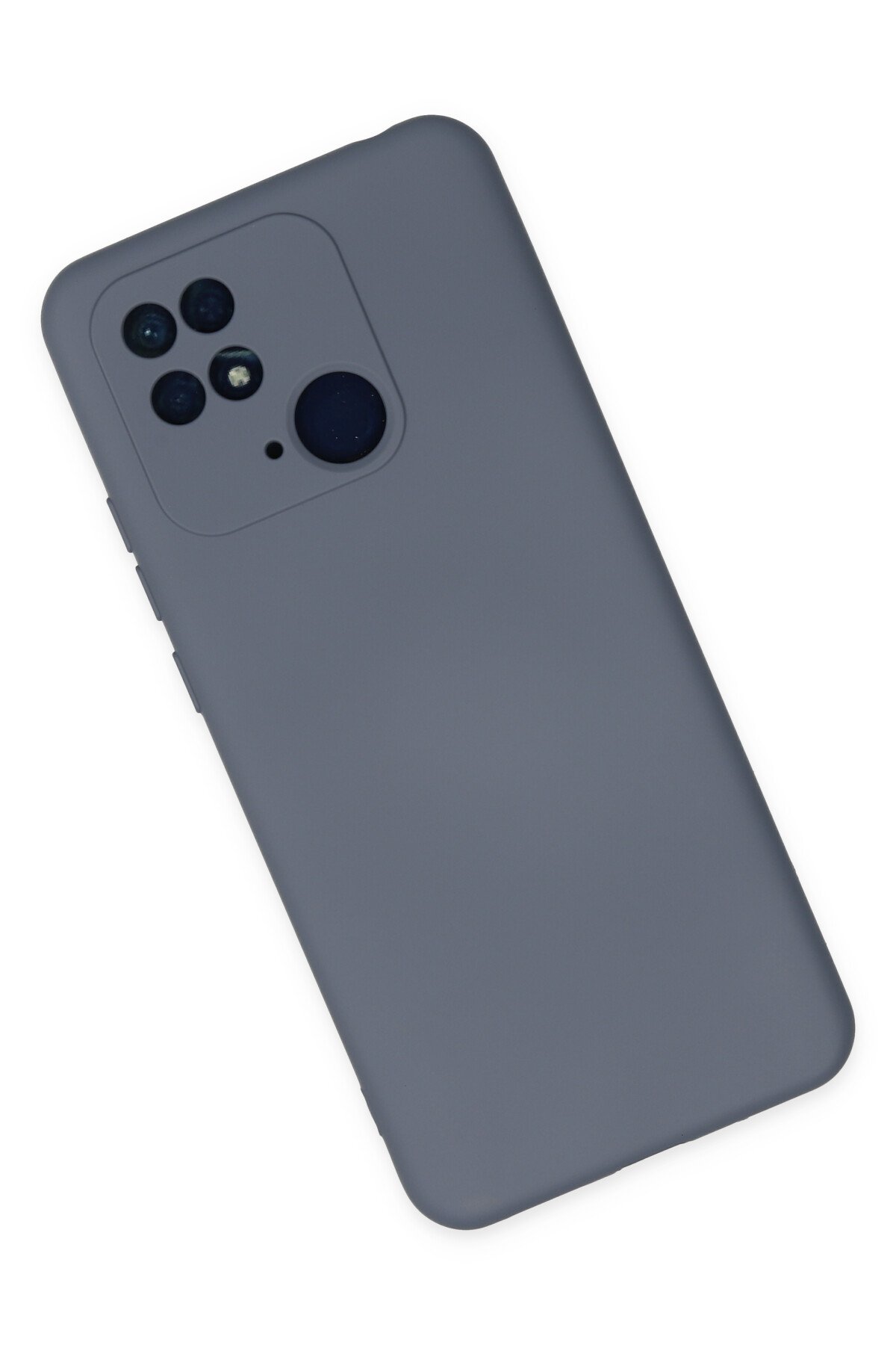 Newface Xiaomi Redmi 10C Kılıf Nano içi Kadife Silikon - Mor