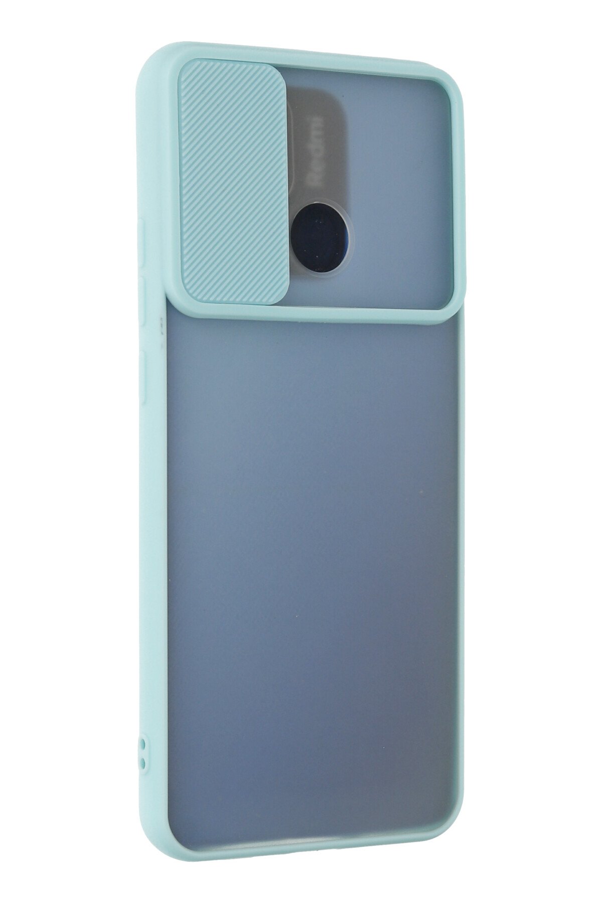 Newface Xiaomi Poco C40 Kılıf Pars Lens Yüzüklü Silikon - Siyah