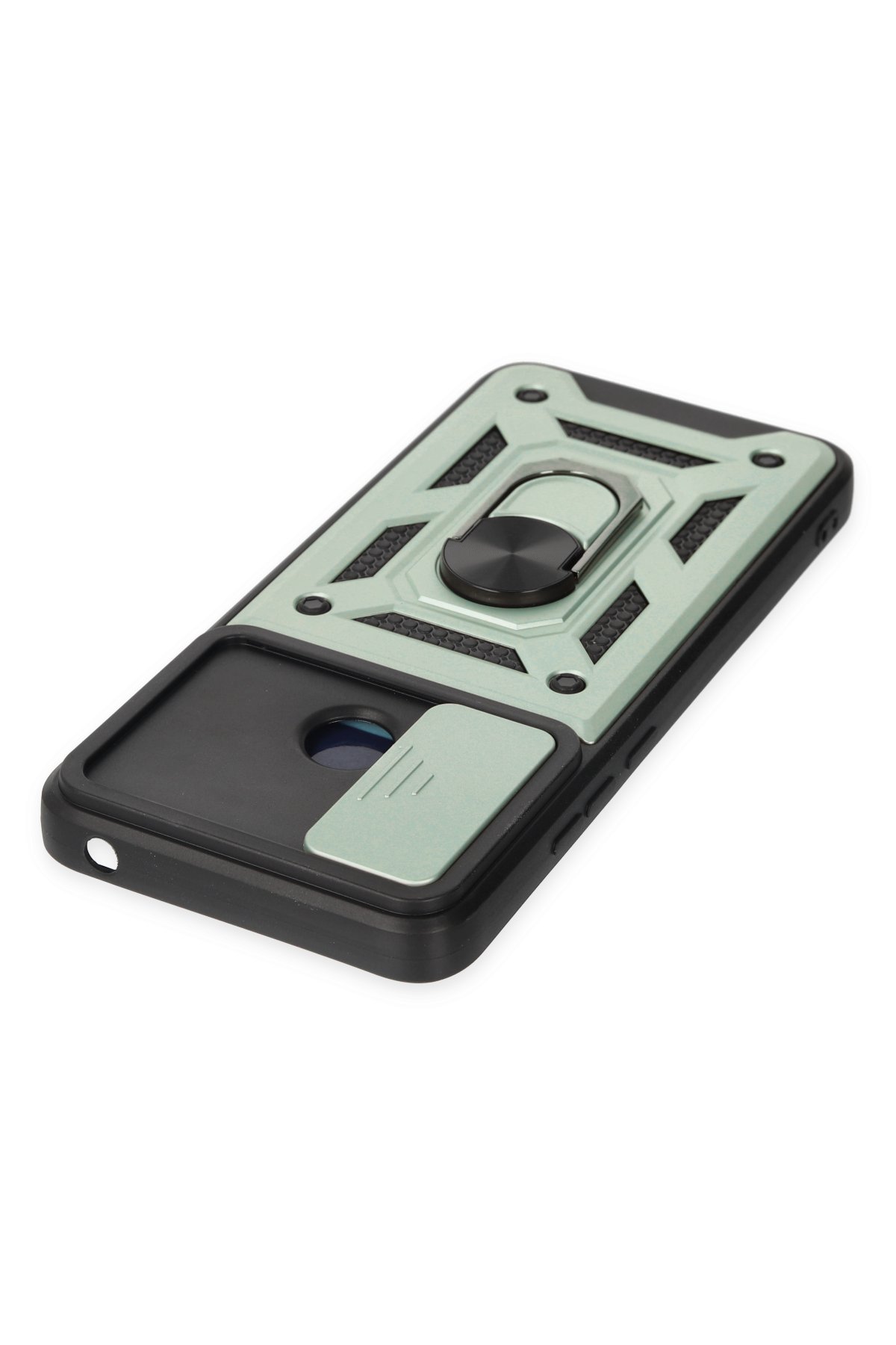 Newface Xiaomi Redmi 10C Kılıf Volet Silikon - Siyah