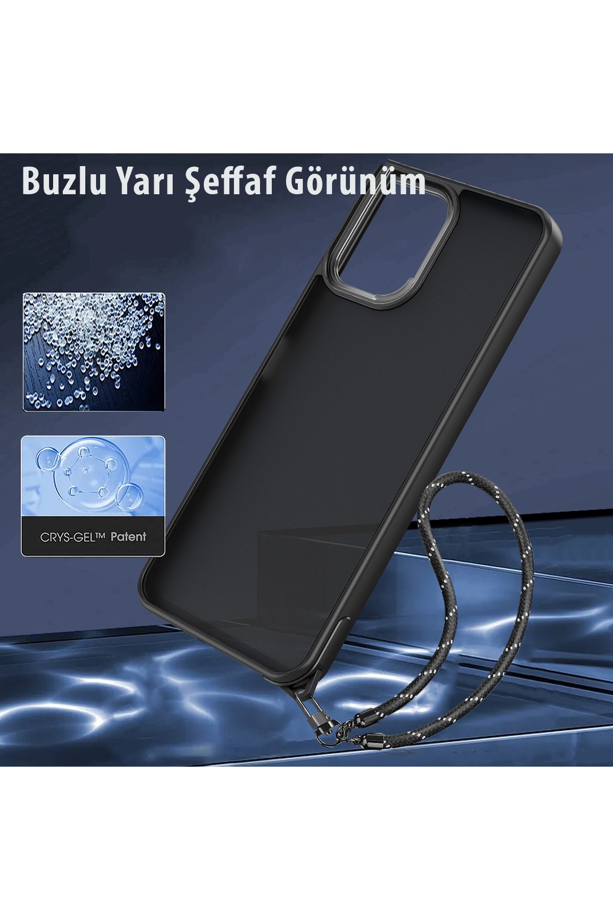 Newface Xiaomi Redmi 12 Kılıf Elegant Kapak - Pudra