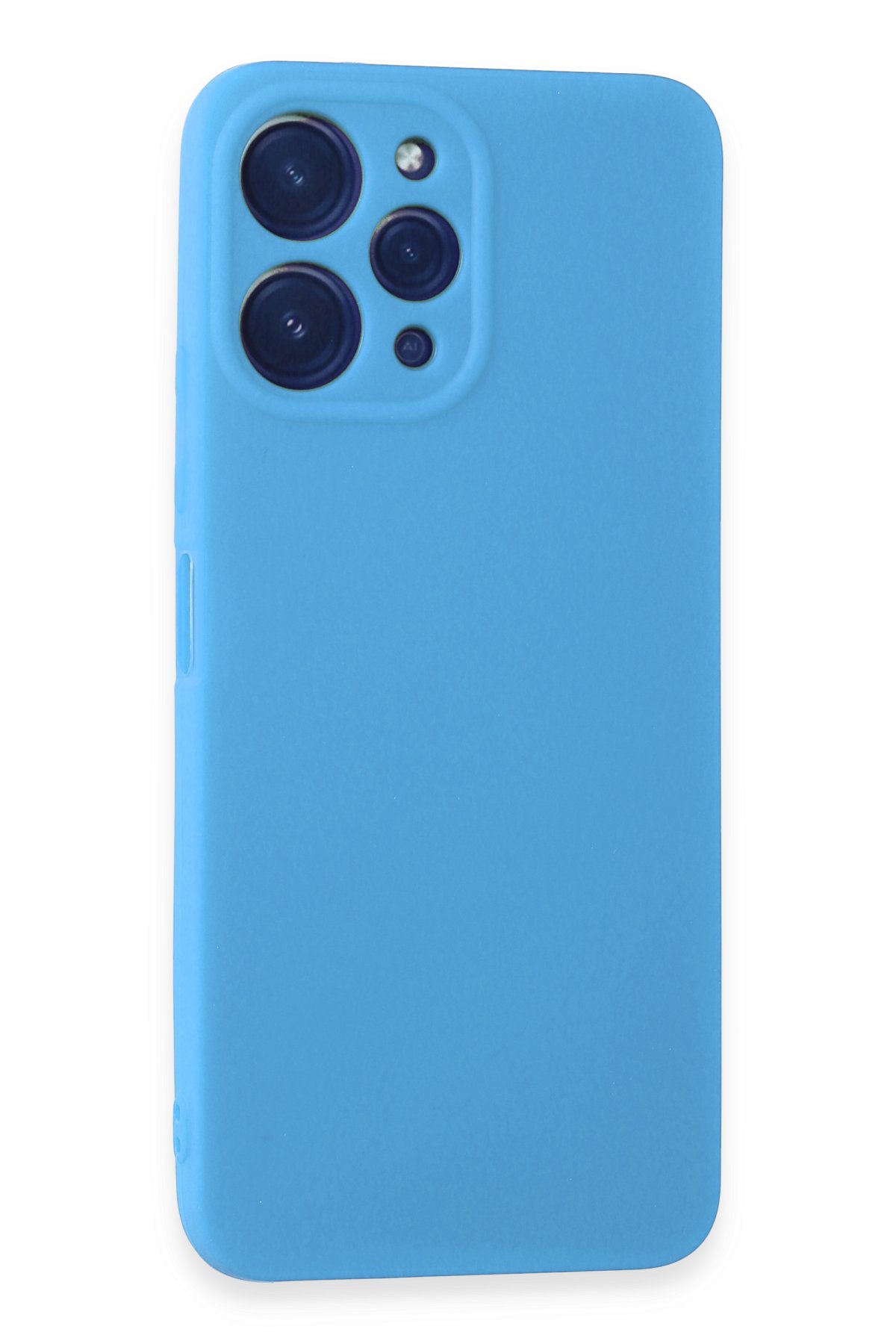 Newface Xiaomi Redmi 12 Kılıf Pars Lens Yüzüklü Silikon - Kırmızı