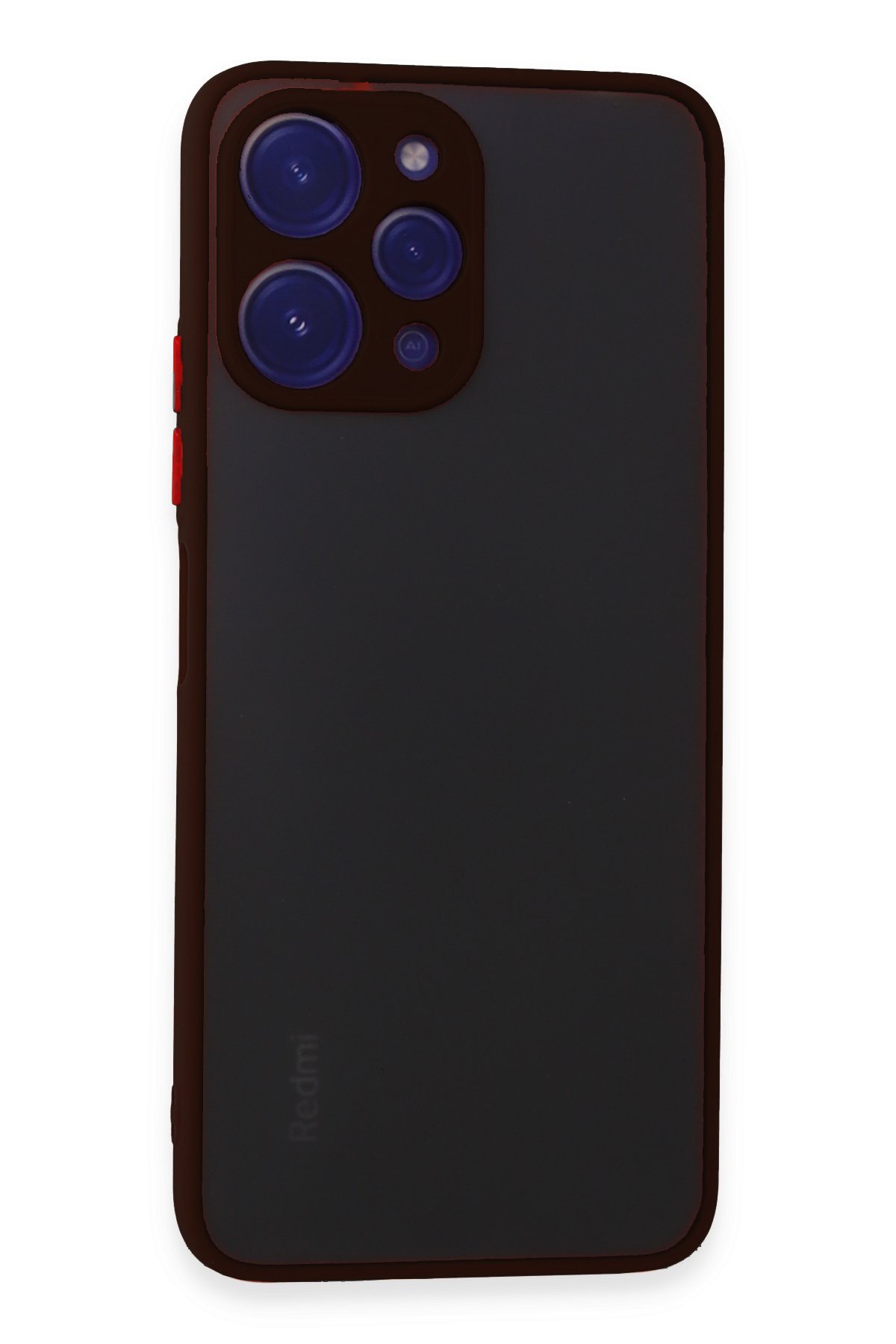 Newface Xiaomi Redmi 12 Kılıf First Silikon - Siyah