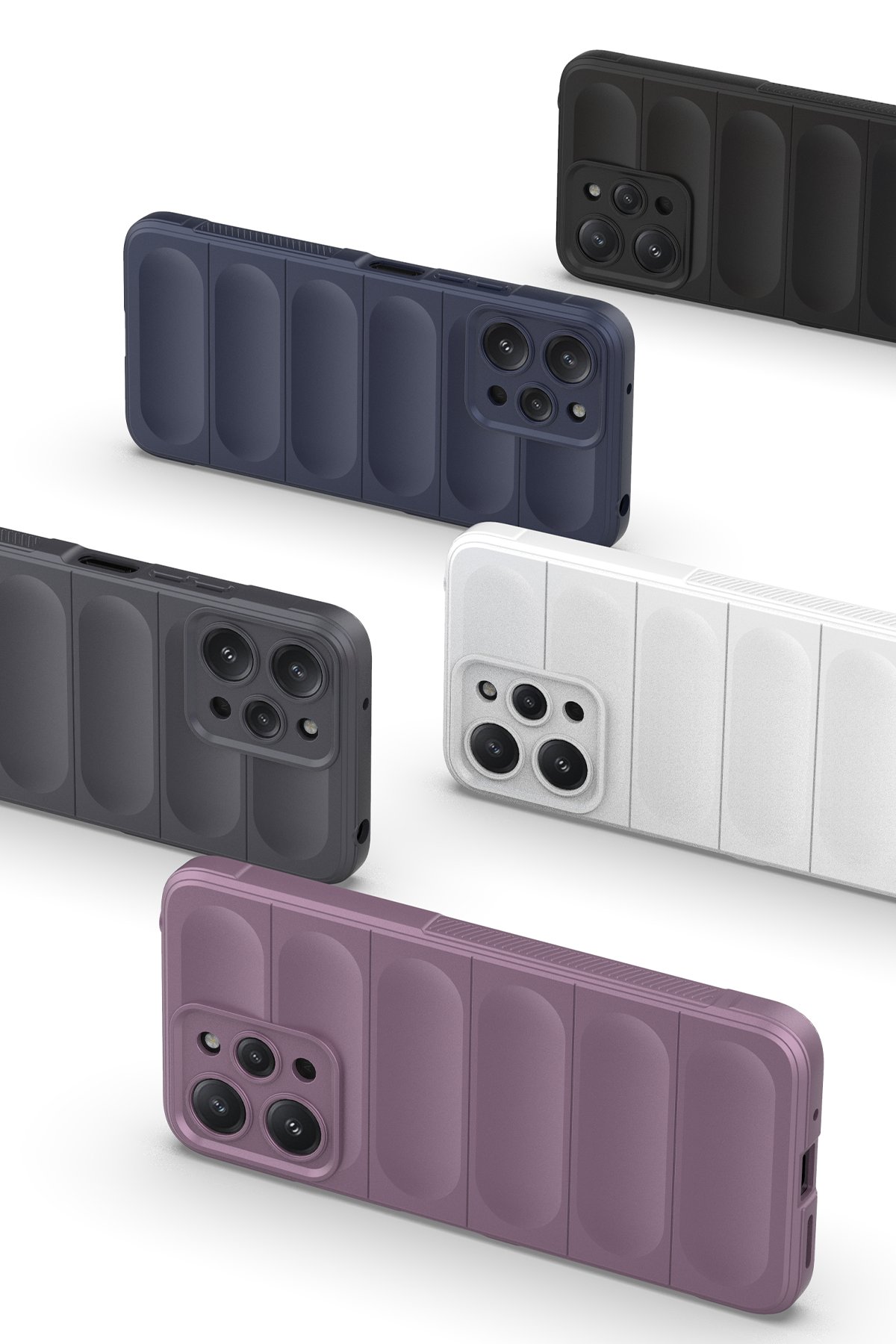 Newface Xiaomi Redmi 12 Kılıf Elegant Kapak - Pudra