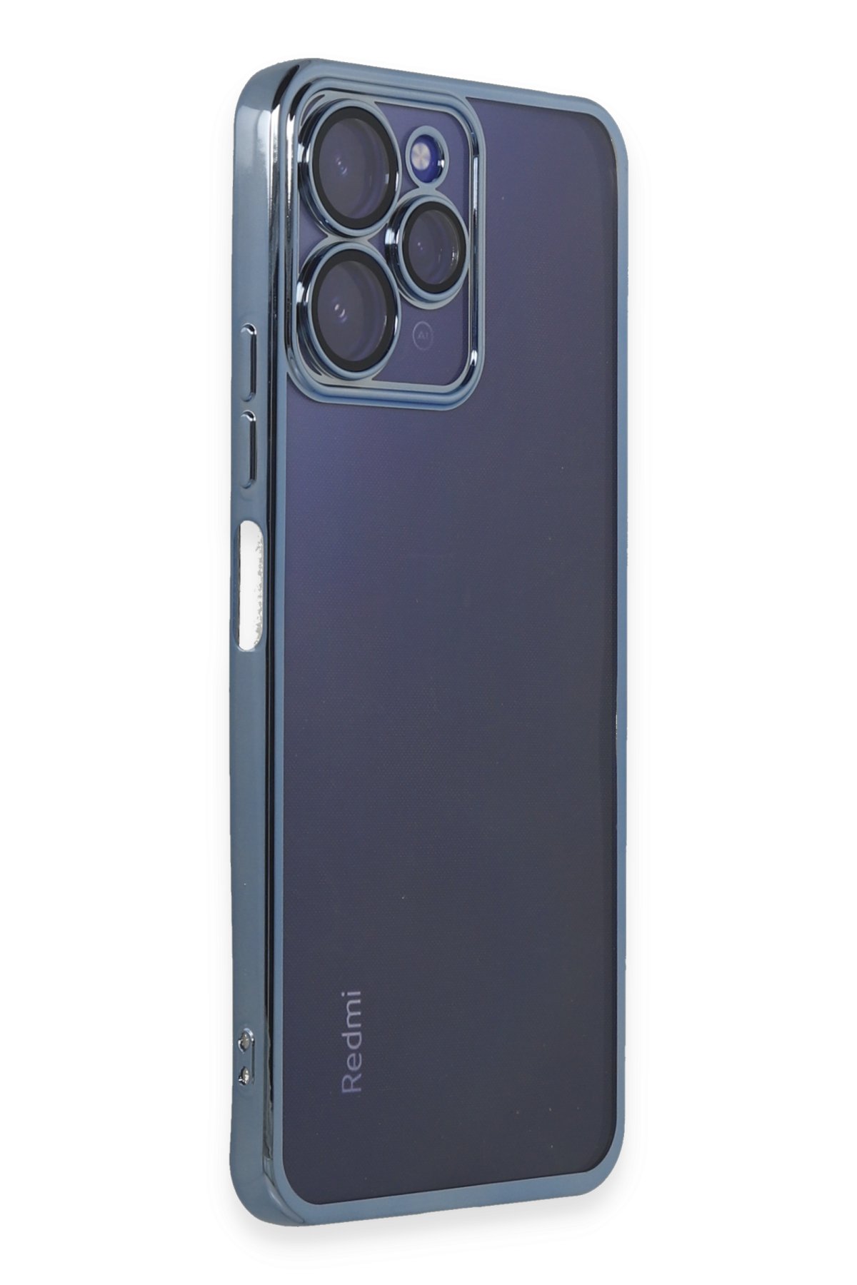 Newface Xiaomi Redmi 12 Kılıf Zuma Kartvizitli Yüzüklü Silikon - Kırmızı