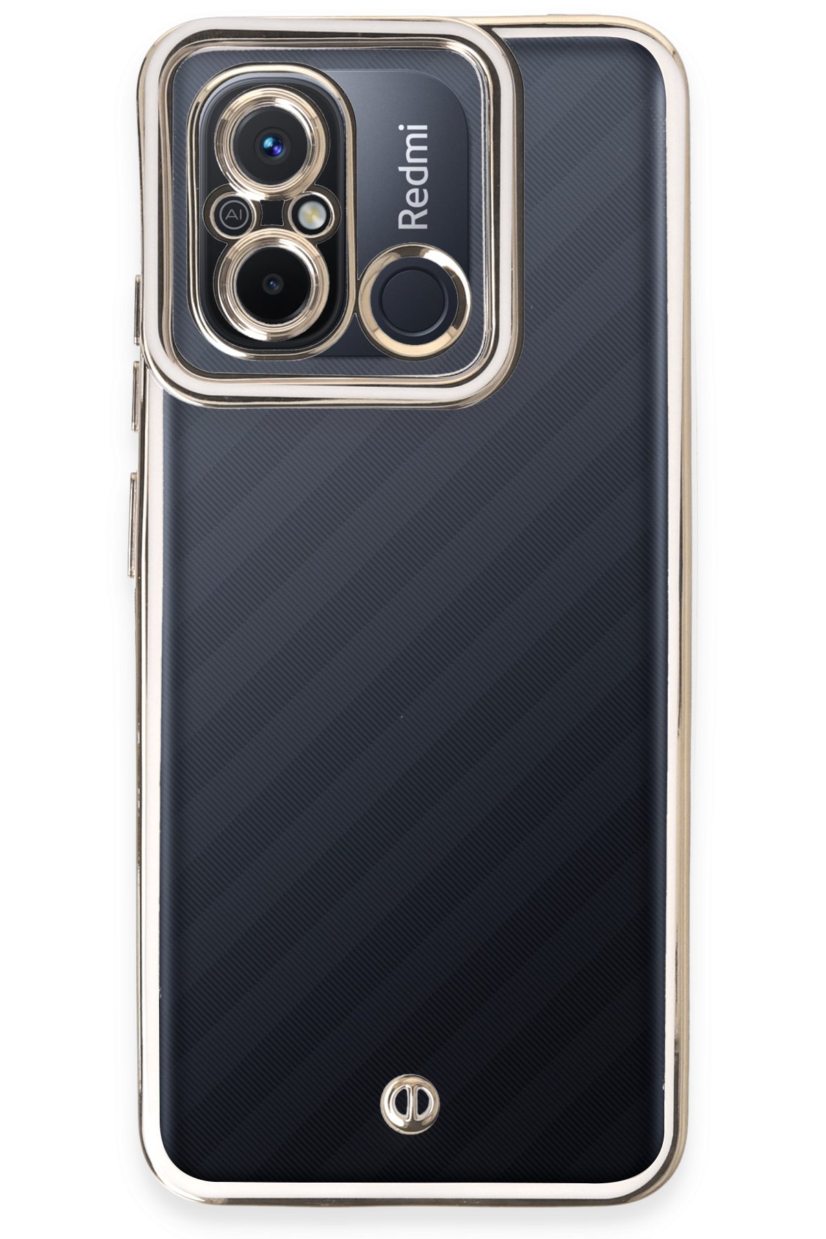 Newface Xiaomi Redmi 12C Kılıf Esila Silikon - Gri