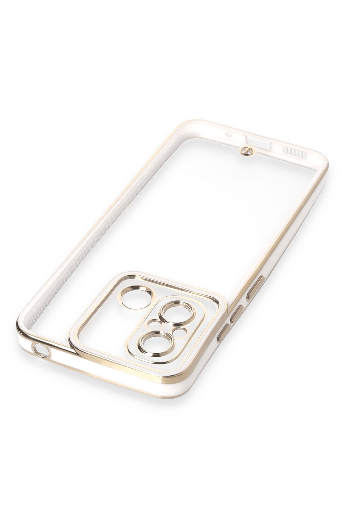 Newface Xiaomi Redmi 12C Kılıf Esila Silikon - Gri