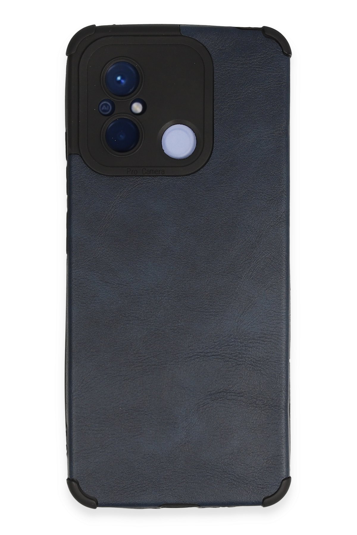 Newface Xiaomi Redmi 12C Kılıf Loop Deri Silikon - Lacivert