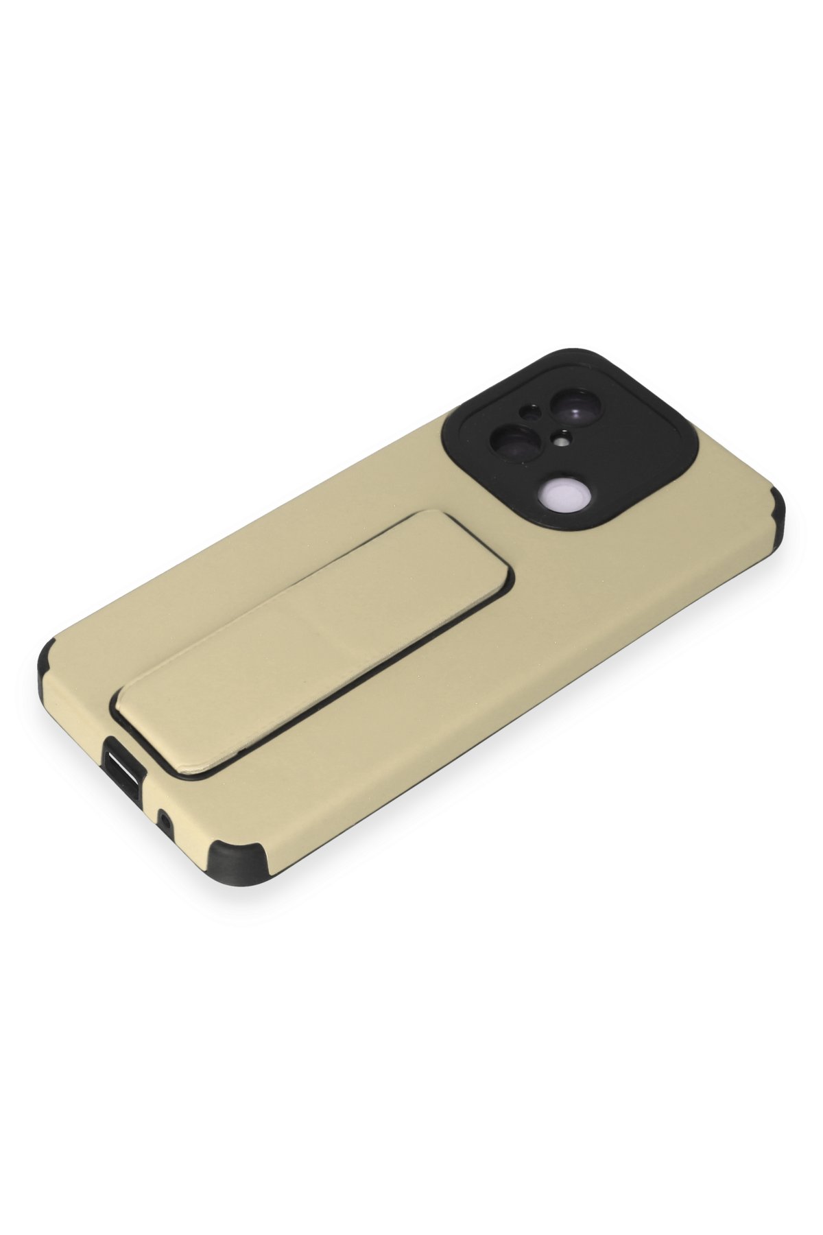 Newface Xiaomi Redmi 12C Kılıf Esila Silikon - Gri