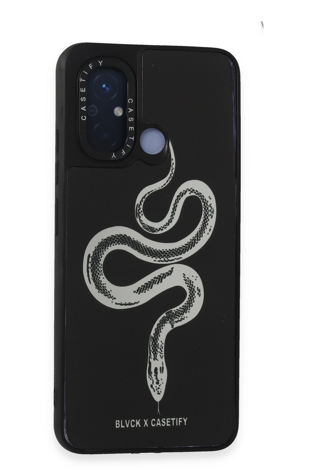 Newface Xiaomi Redmi 12C Kılıf Razer Lensli Silikon - Açık Mavi