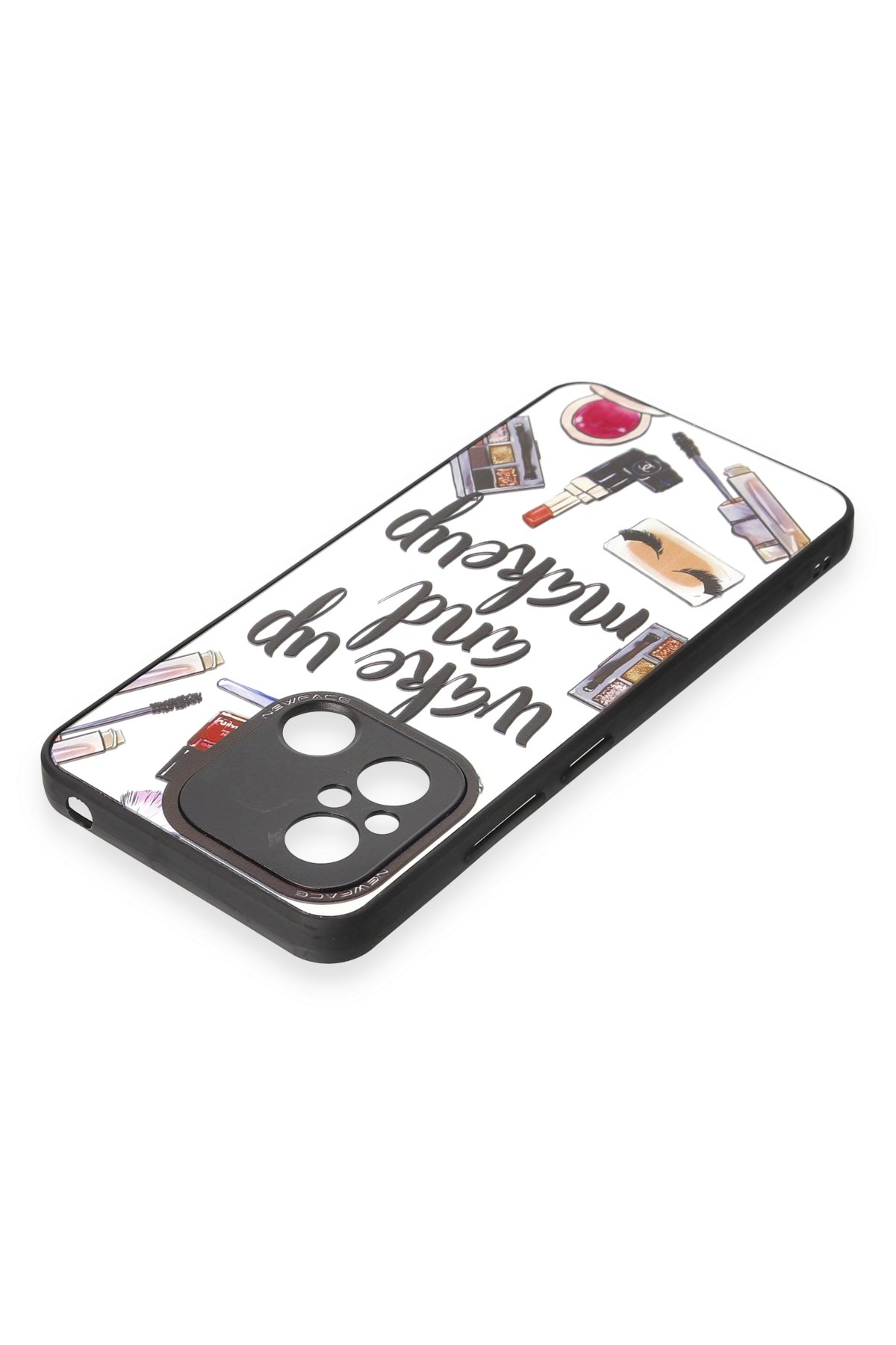 Newface Xiaomi Redmi 12C Kılıf Elegant Kapak - Derin Mor