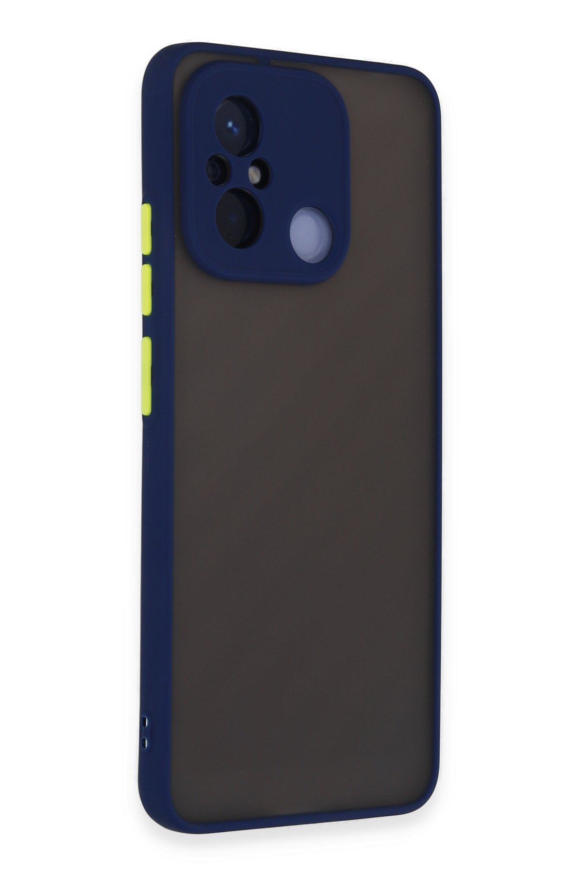 Newface Xiaomi Redmi 12C Kılıf Nano içi Kadife Silikon - Sarı