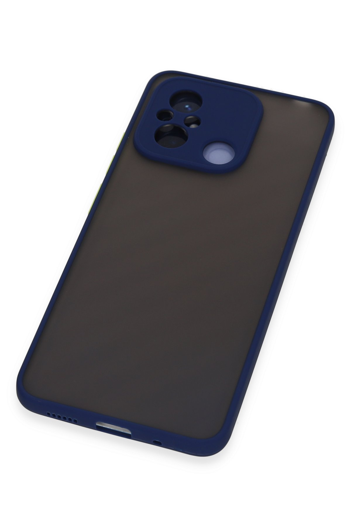 Newface Xiaomi Redmi 12C Kılıf Nano içi Kadife Silikon - Sarı