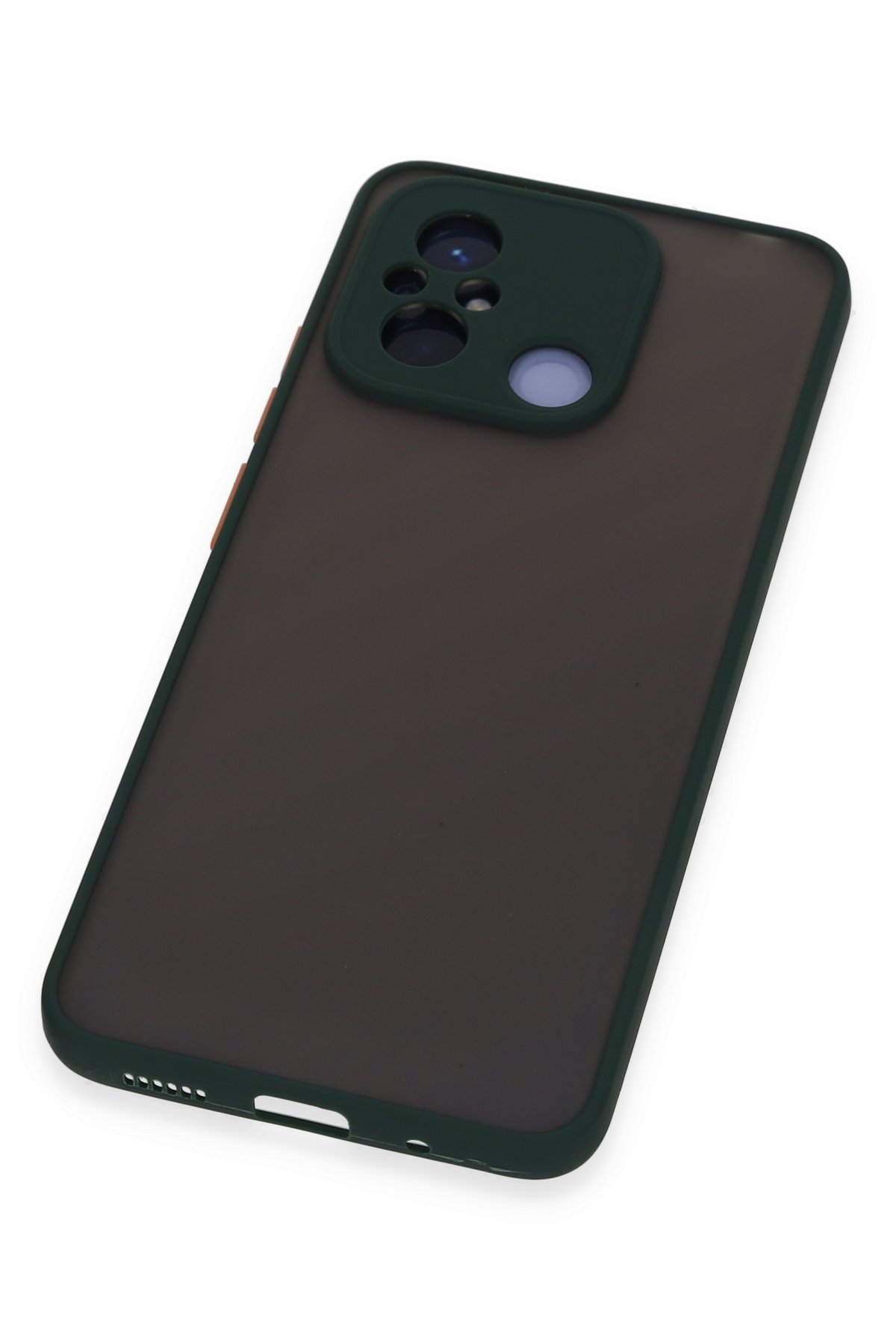 Newface Xiaomi Redmi 12C Kılıf Mega Standlı Silikon - Siyah