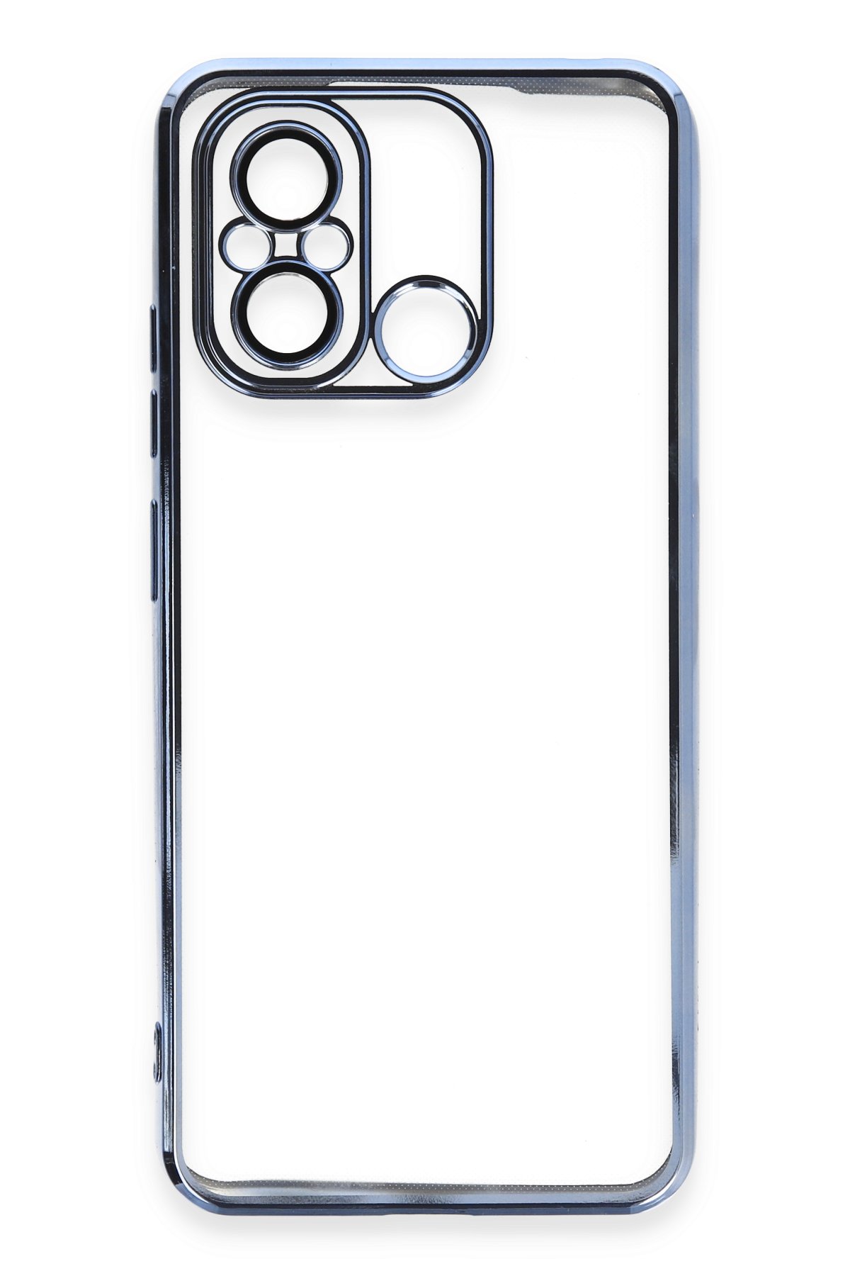 Newface Xiaomi Redmi 12C Kılıf Nano içi Kadife Silikon - Gri