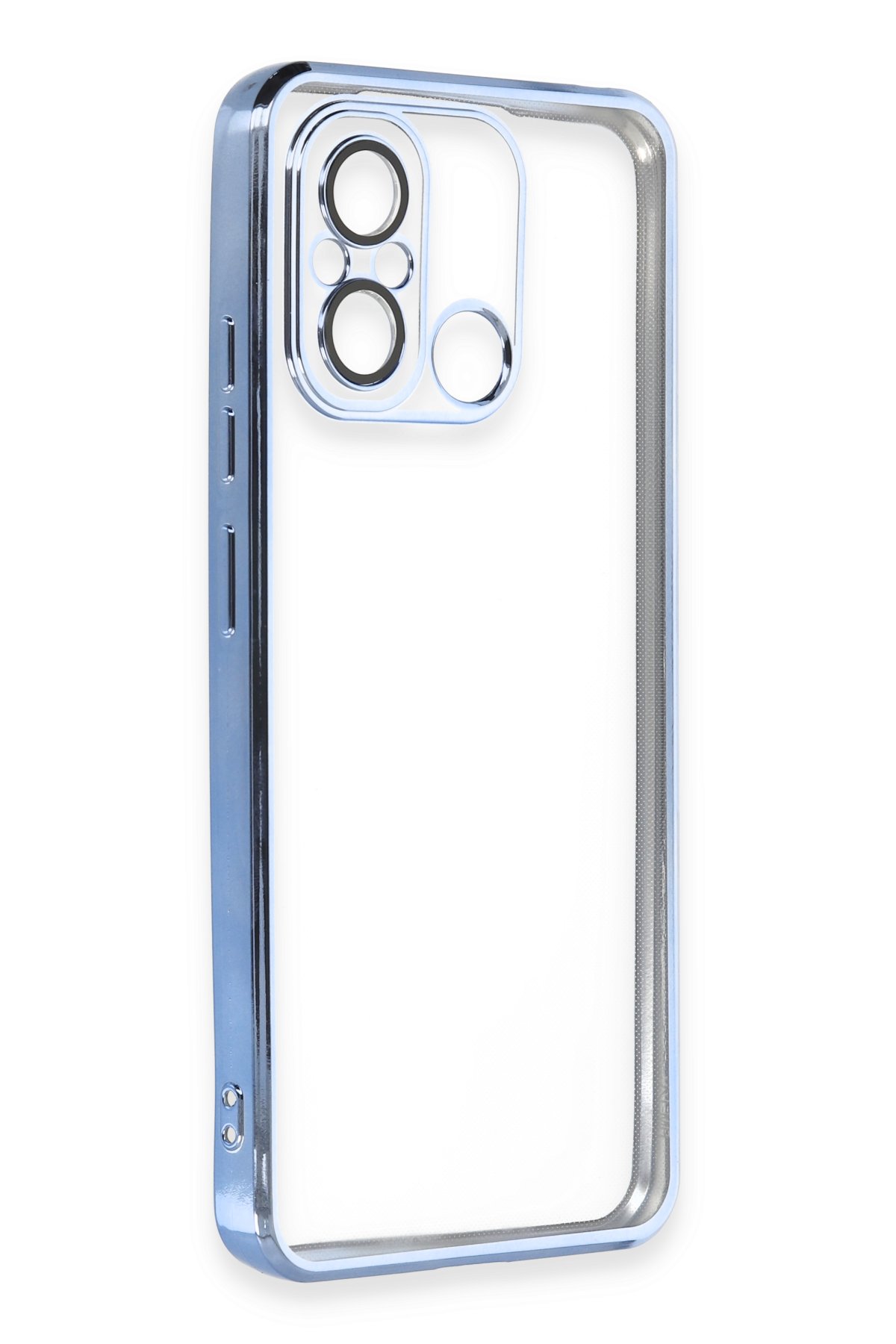 Newface Xiaomi Redmi 12C Kılıf Nano içi Kadife Silikon - Gri