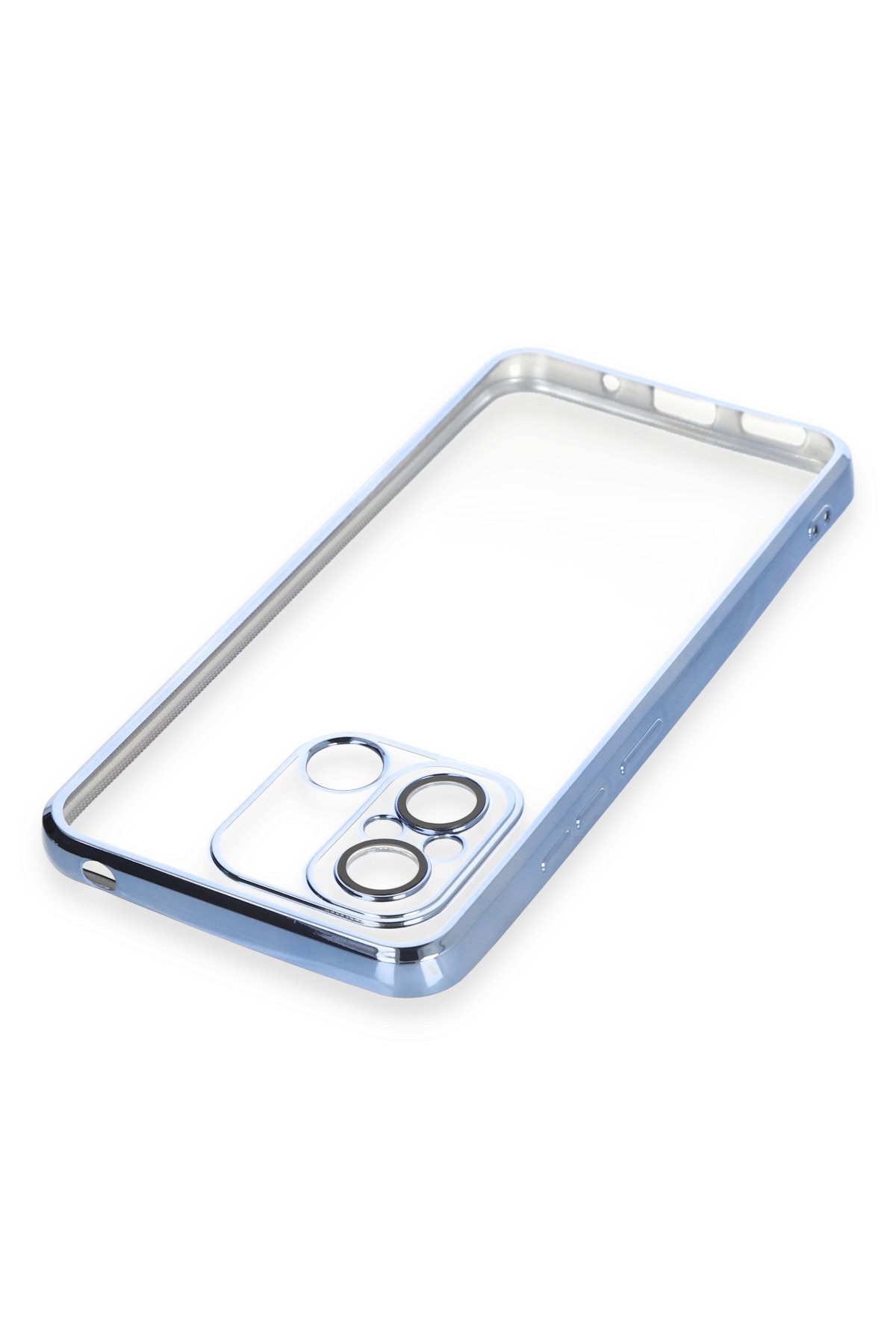 Newface Xiaomi Redmi 12C Kılıf Nano içi Kadife Silikon - Gri