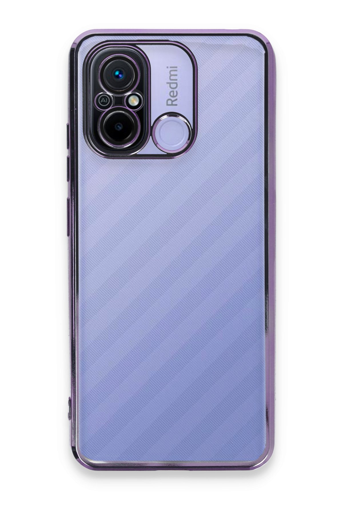 Newface Xiaomi Redmi 12C Kılıf Volet Silikon - Siyah